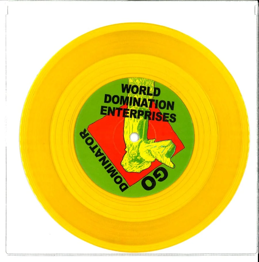 World Domination Enterprises  – ‘Go Dominator’ (orange seven-inch vinyl)