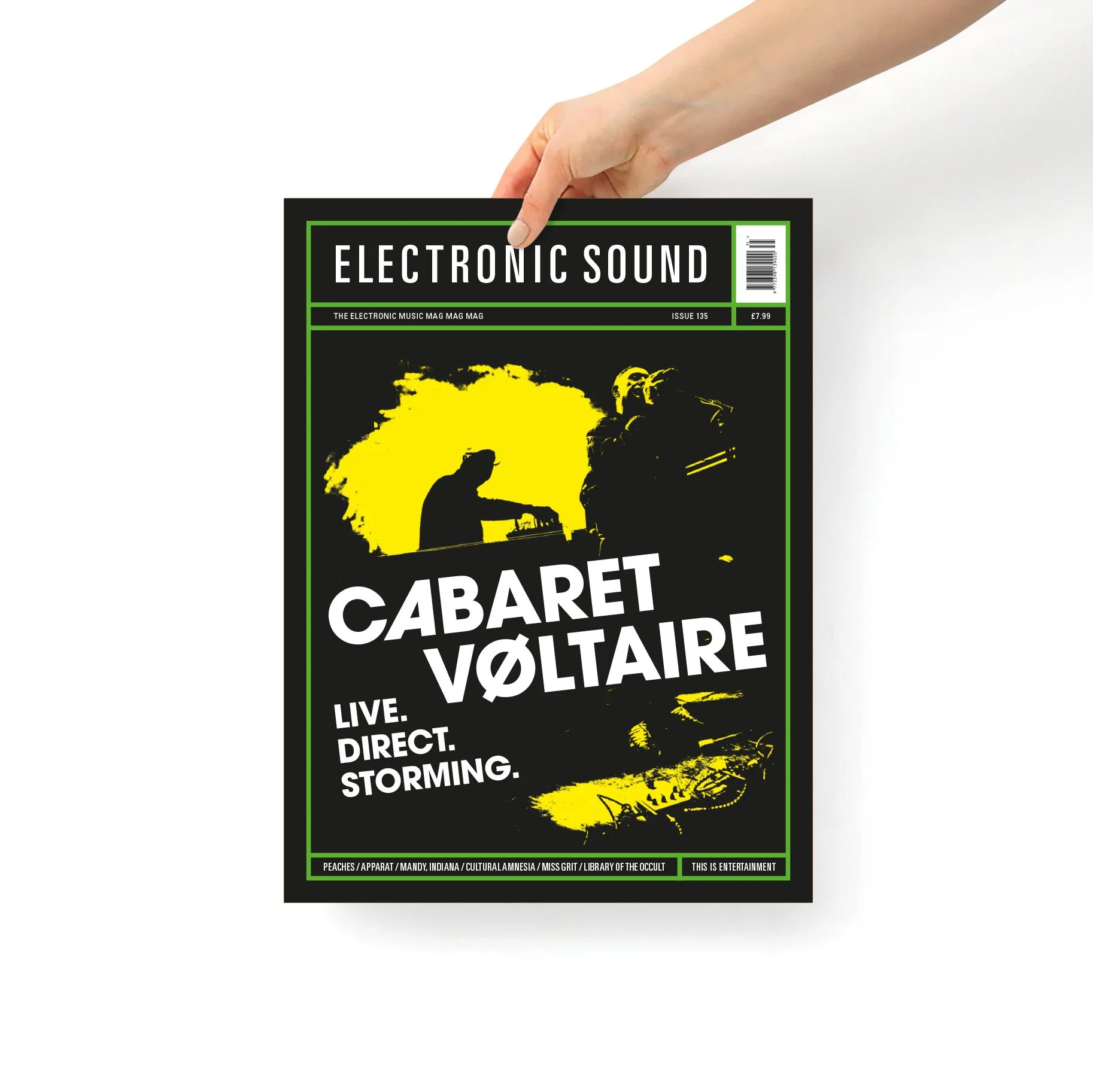 Cabaret Voltaire Live Print