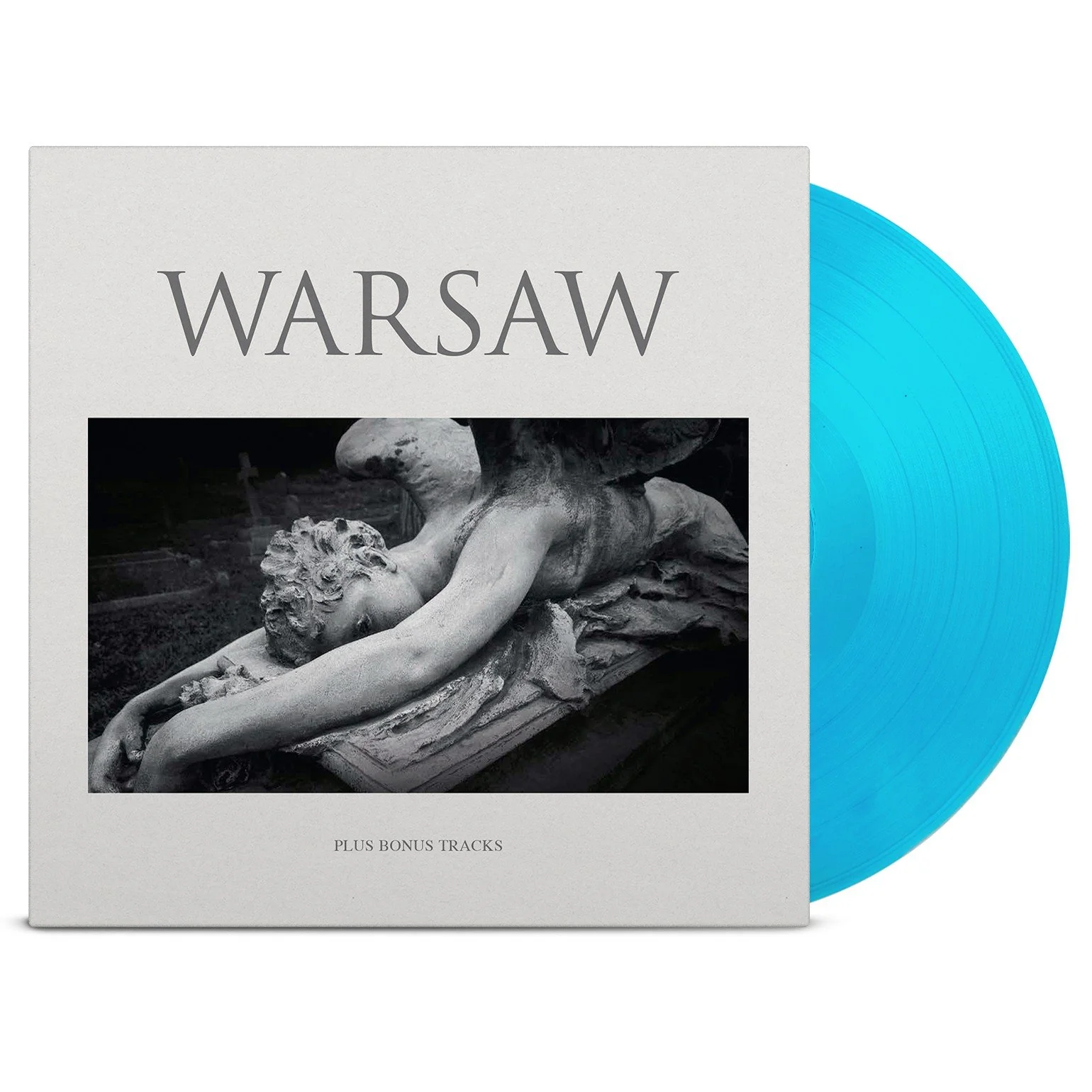 Warsaw – ‘Warsaw’ (limited edition crystal clear and blue vinyl edition)