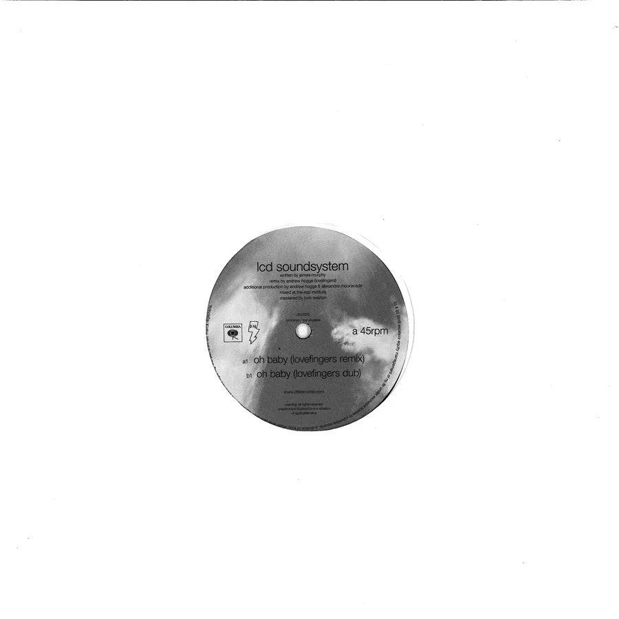 LCD Soundsystem – ‘Oh Baby’ (12-inch single)