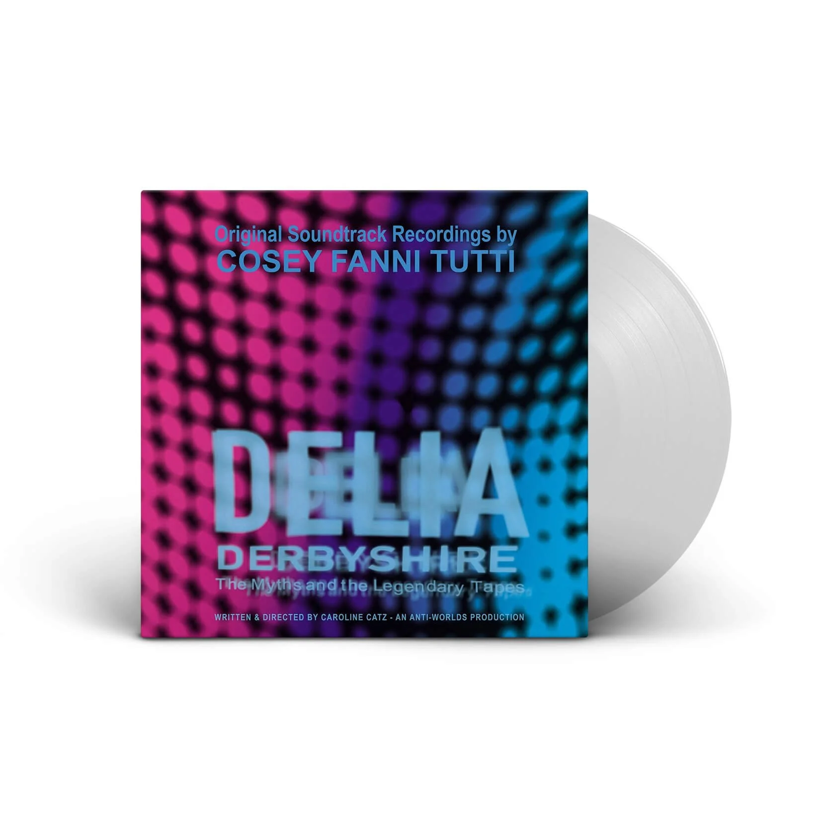 Cosey Fanni Tutti – The Myths And Legendary Tapes of Delia Derbyshire Original Soundtrack Recordings (Clear vinyl LP / CD)
