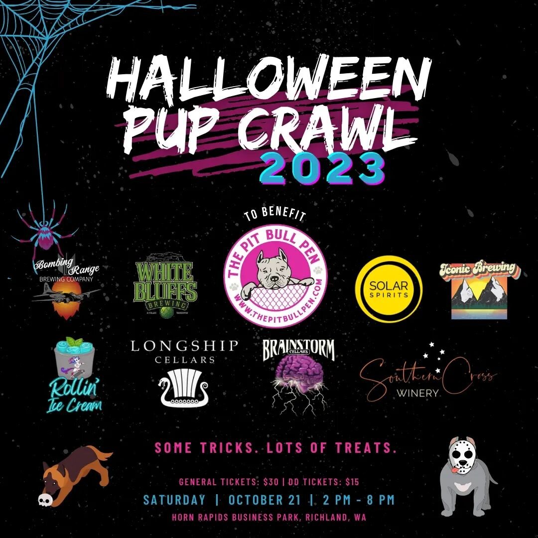 Mark your calendars 📆 for the @the_pit_bull_pen pup 🐶 crawl!
.
This is one of our favorite events of the year and for the first time we will be pouring instead of drinking! 🐕