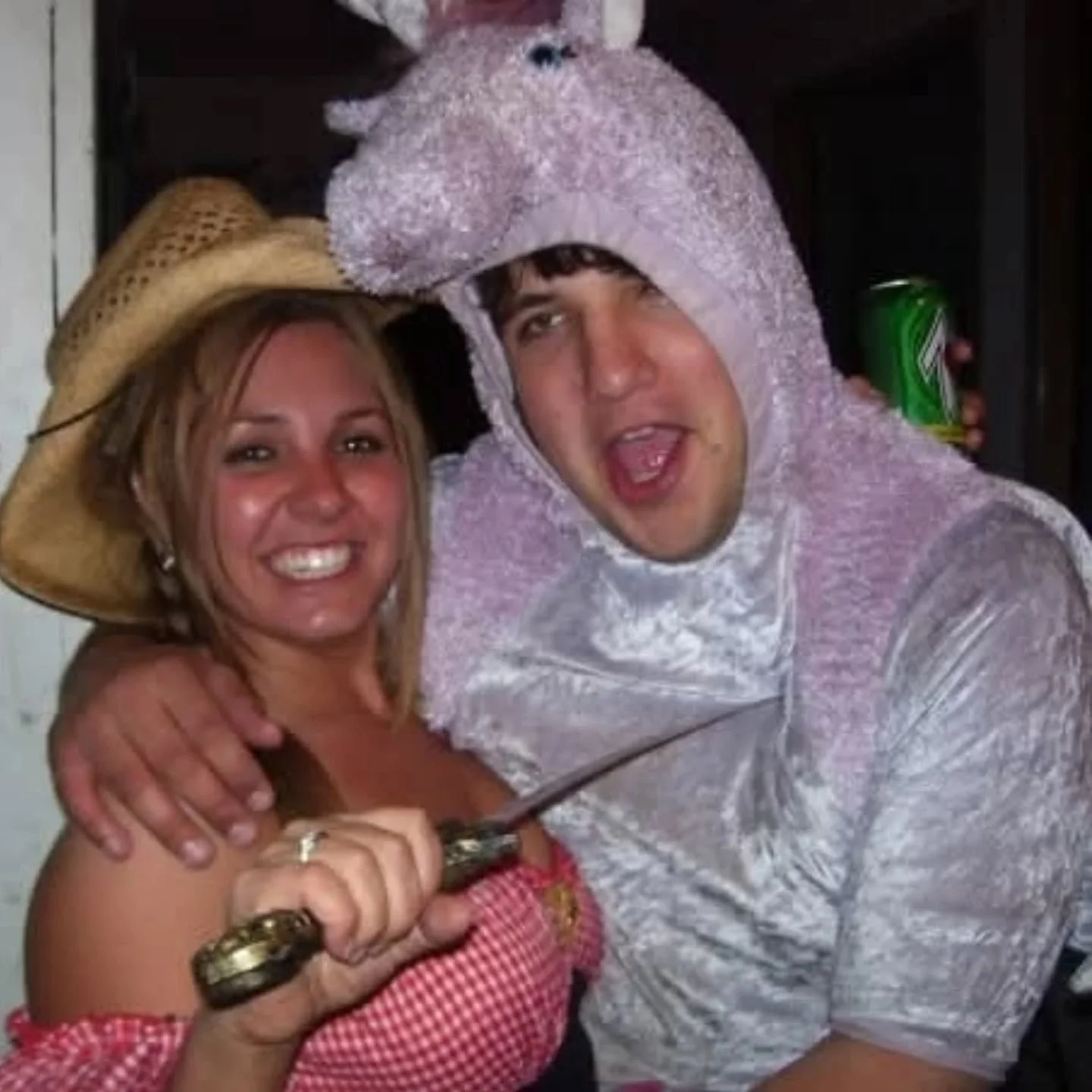 Seventeen years ago these two yahoos (co-workers at the time) ran into each at a Halloween 💀🕸️ party on campus at @washington_state_university. Although the gross romantic💕 stuff took a while to set in, these two have been attached at the hip sinc