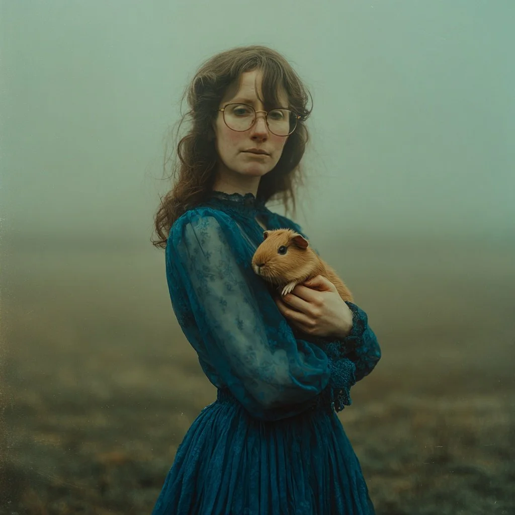 Reinvention Portrait - Digital Fantasy Art Print