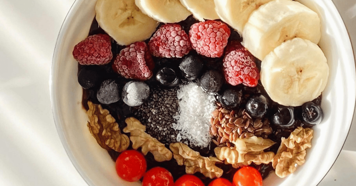 yogurt bowl representing one of the 7 natural menopause treatments that really work