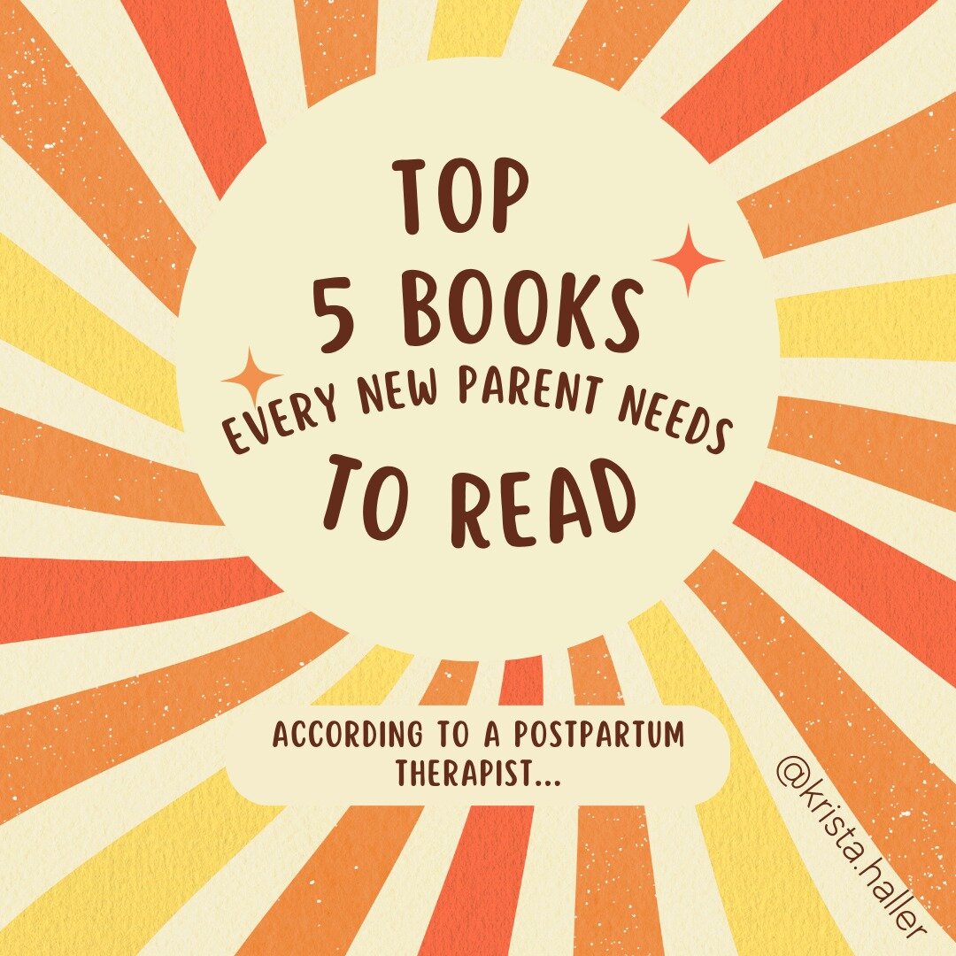 Swipe my slides to get info on my top 5 books ever new parent should read! And please share this with as many expecting and new parents so they can get this list too!

 #parentinghelp #parentingadvice #postpartumanxiety #perinatalmentalhealth #mother