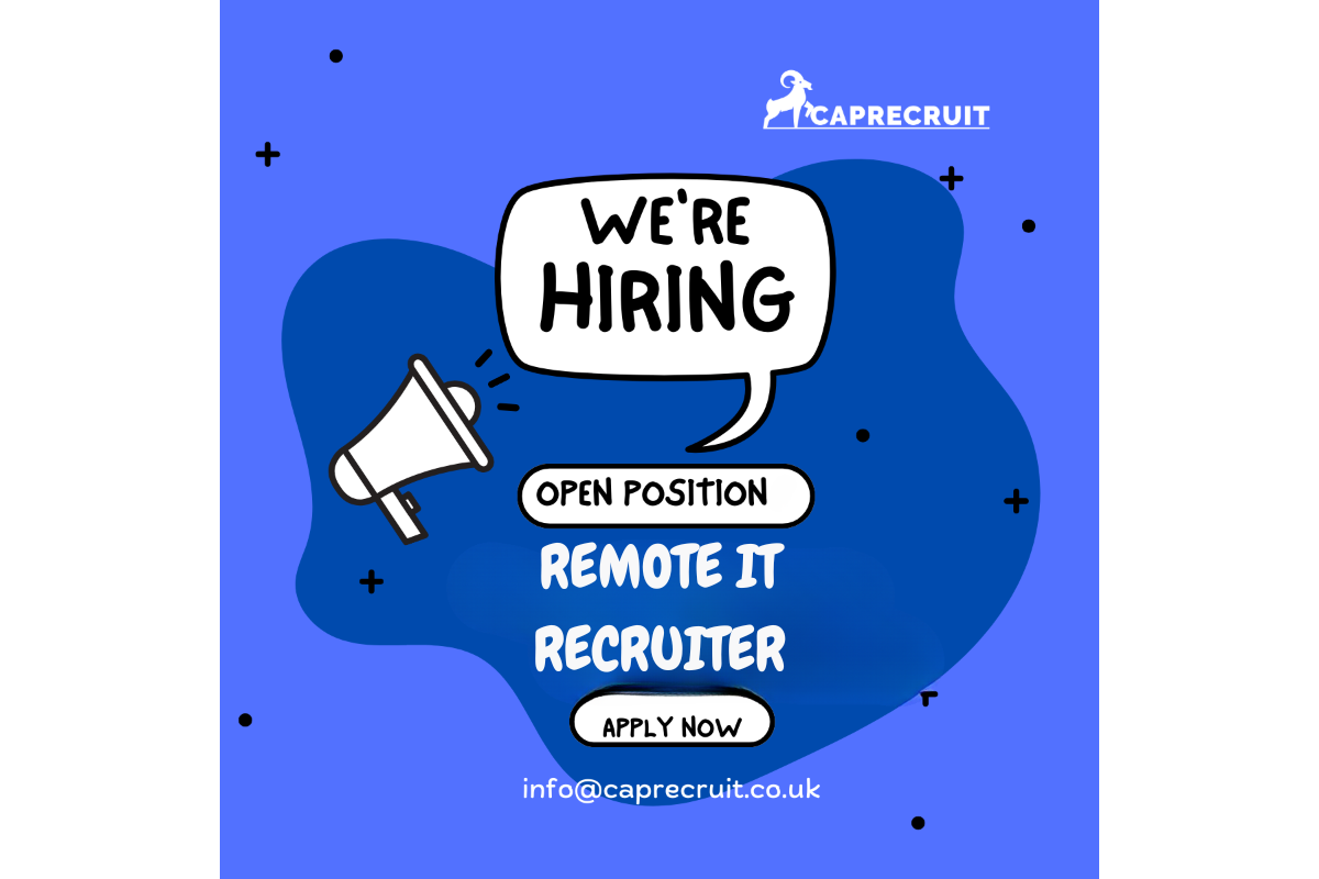 REMOTE TECH Senior Recruitment Consultant