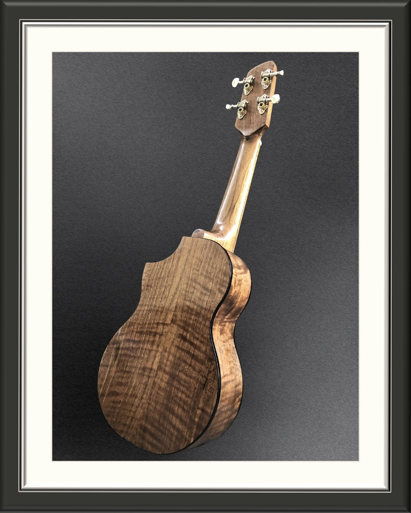 MachMachines Cherry Blossom Custom Ukulele_full back