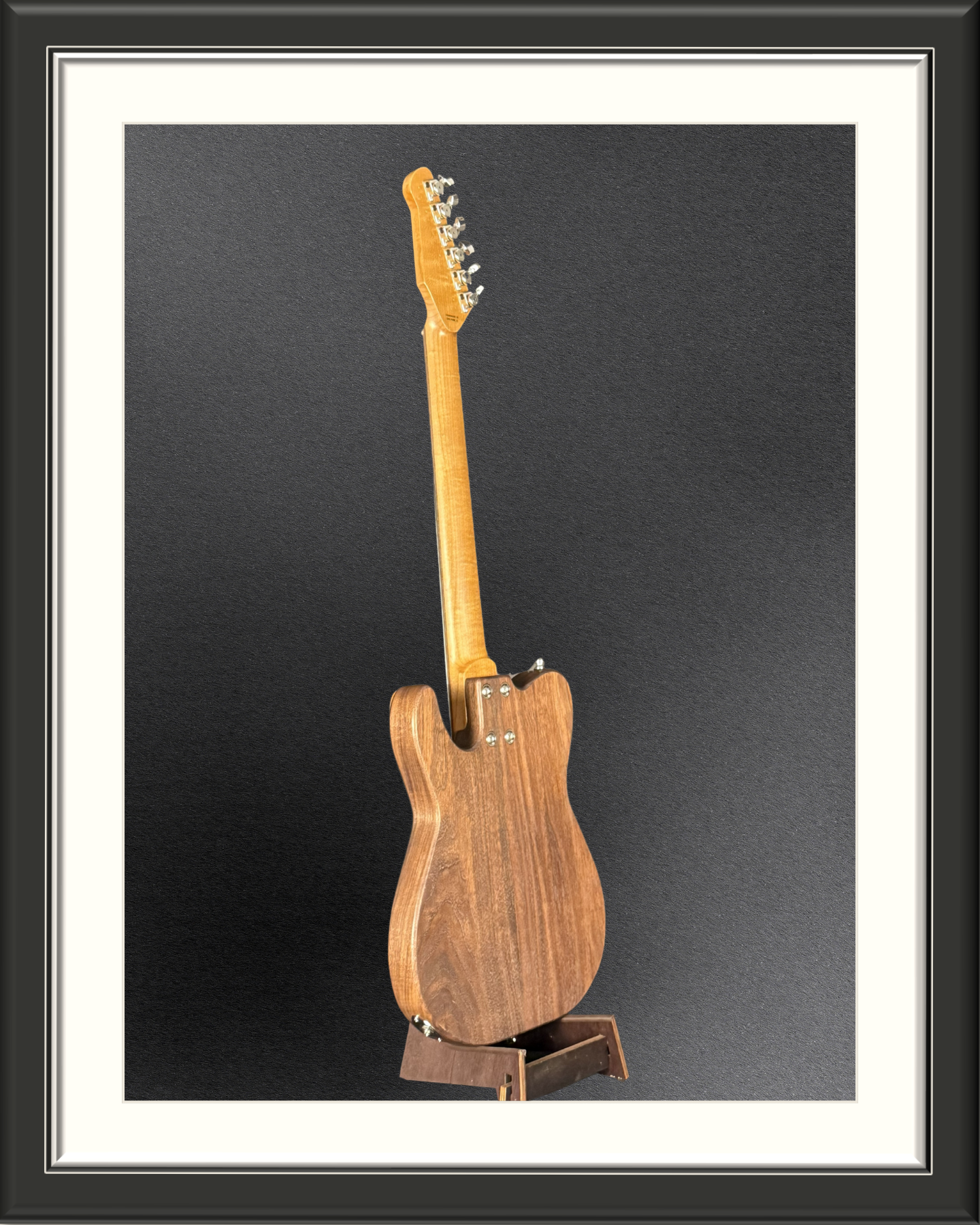 MachMachines Fellacaster Custom Electric Guitar_full angle