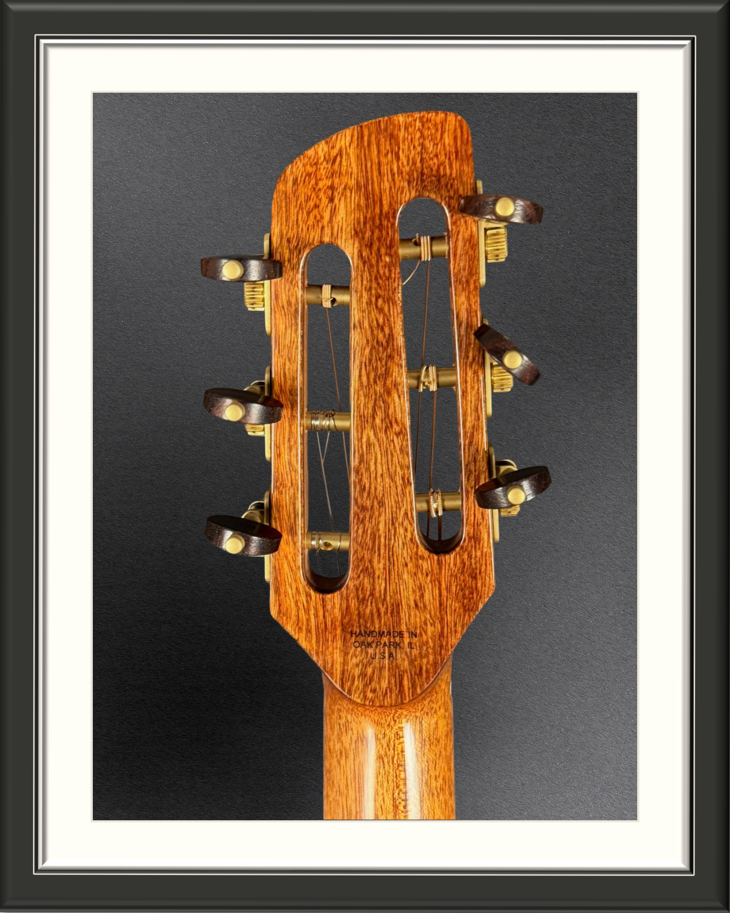 MachMachines Bell Model Acoustic Guitar in Port Orford Cedar & Tasmanian Blackwood_headstock back