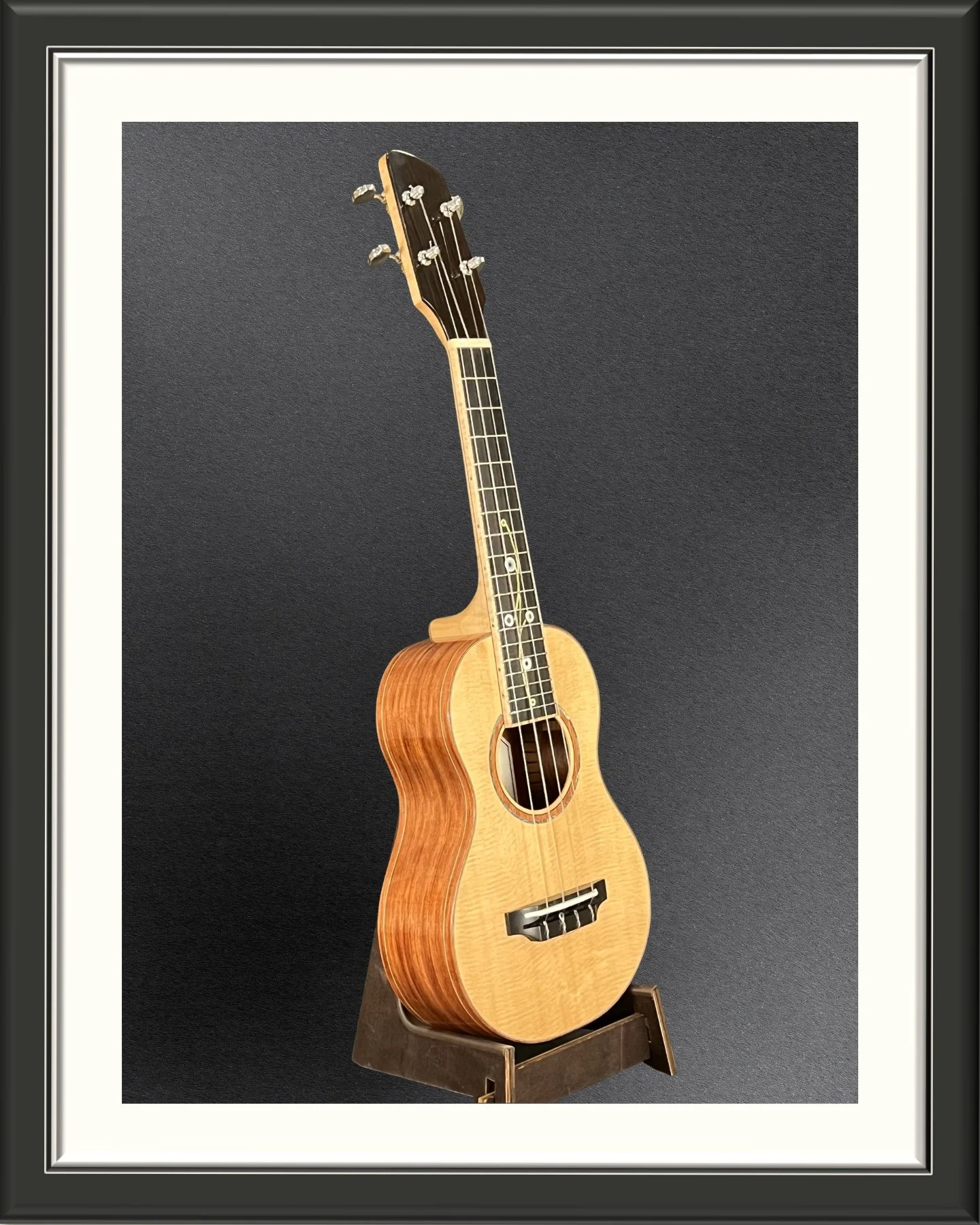 MachMachines Evil Eye Custom Ukulele_full front