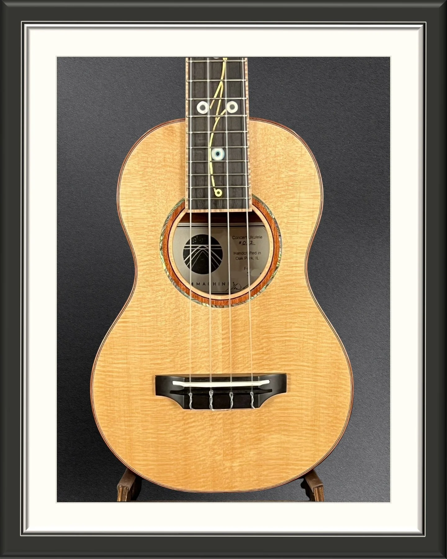 MachMachines Evil Eye Custom Ukulele_front body