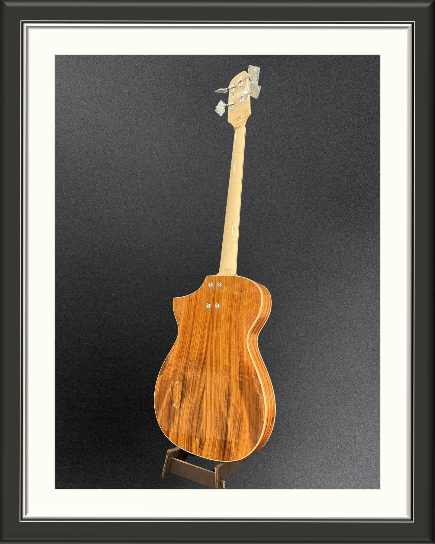 MachMachines Evil Eye Custom Electric Bass_full back