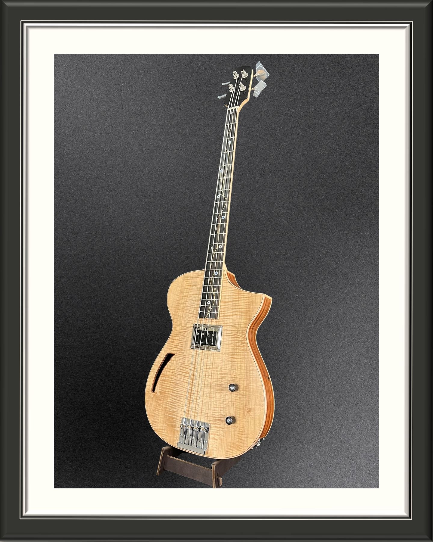 MachMachines Evil Eye Custom Electric Bass_full front