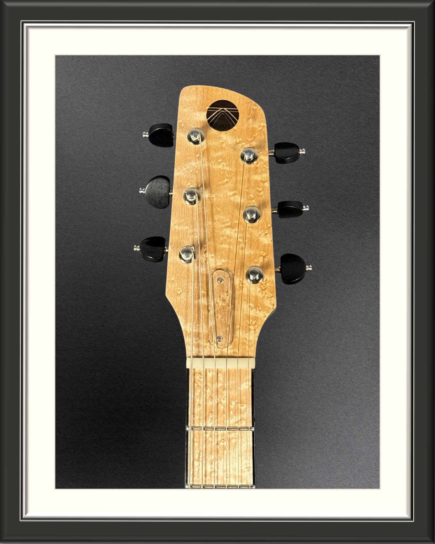 MachMachines Cuyler Model Hollow Body Electric Guitar_headstock front