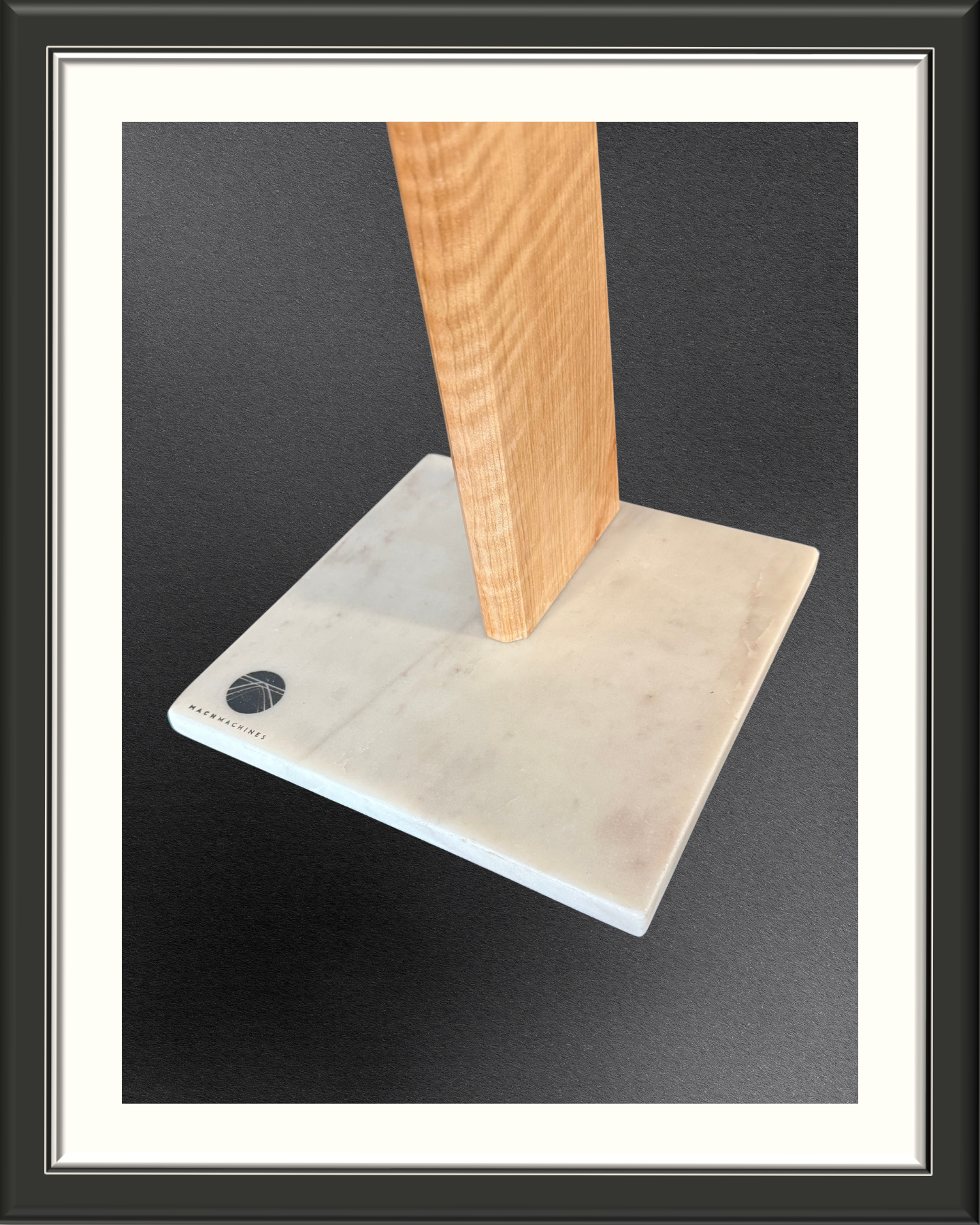 MachMachines Marble and Maple Guitar Stand_marble bass 1