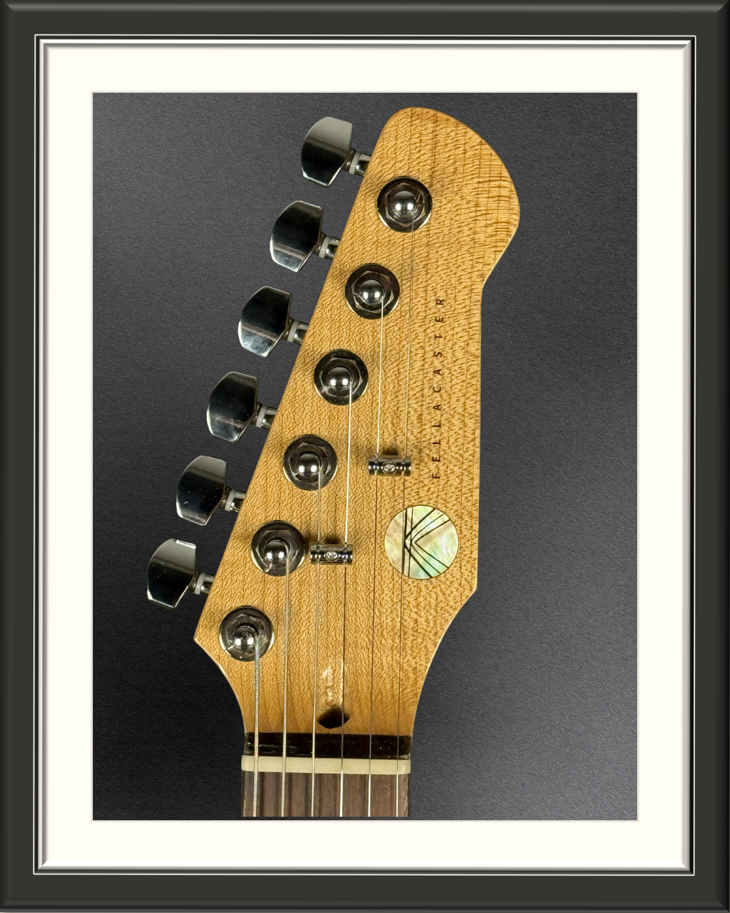 MachMachines Fellacaster Custom Electric Guitar_headstock front