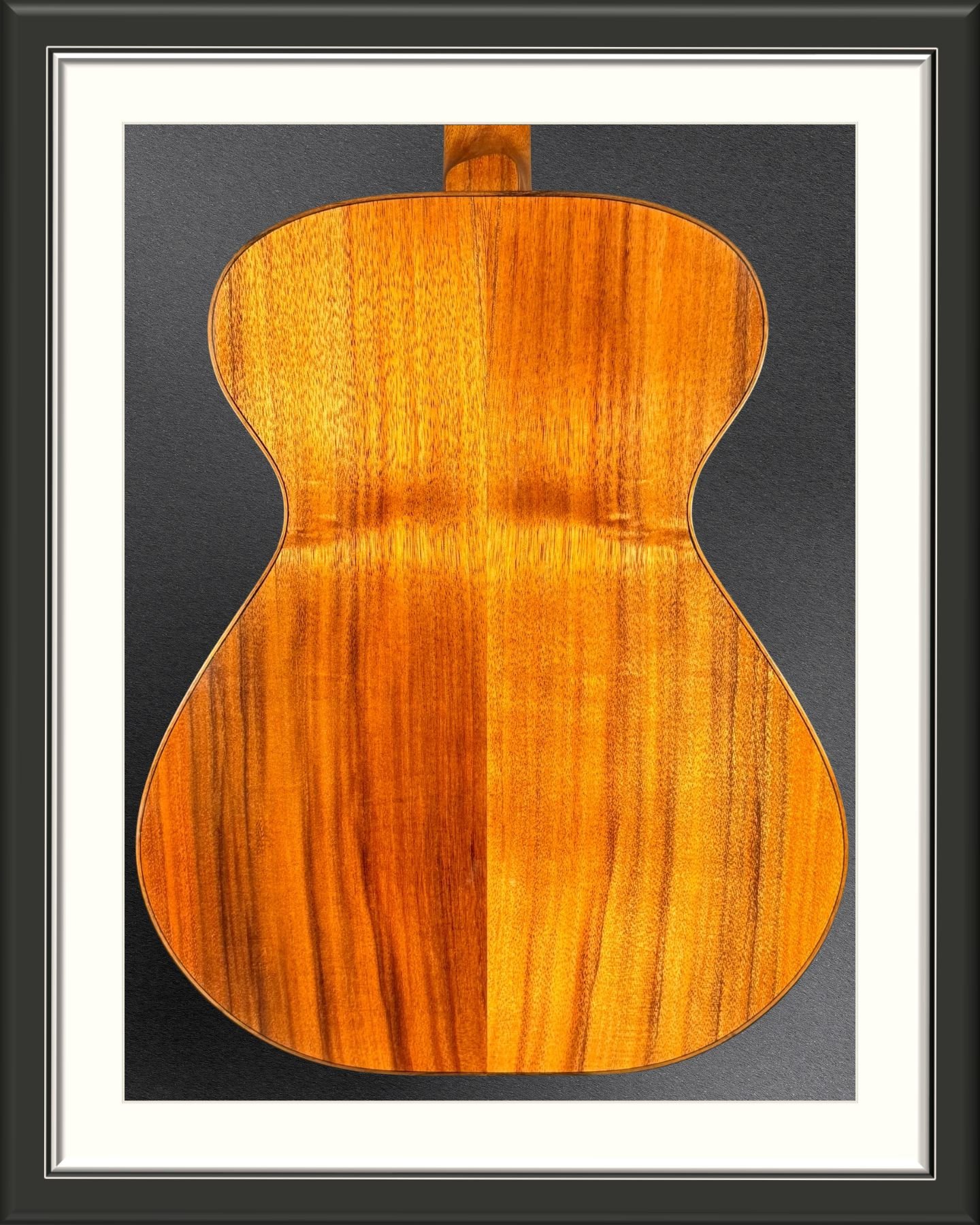 MachMachines Custom Acoustic OM Guitar 2025_back body