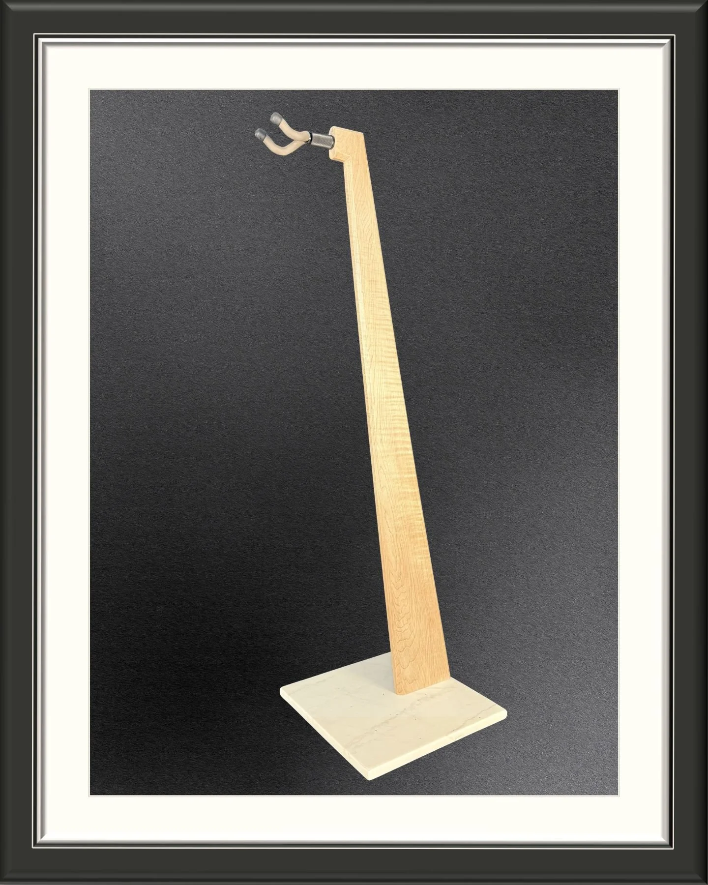 MachMachines Marble and Maple Guitar Stand_full left