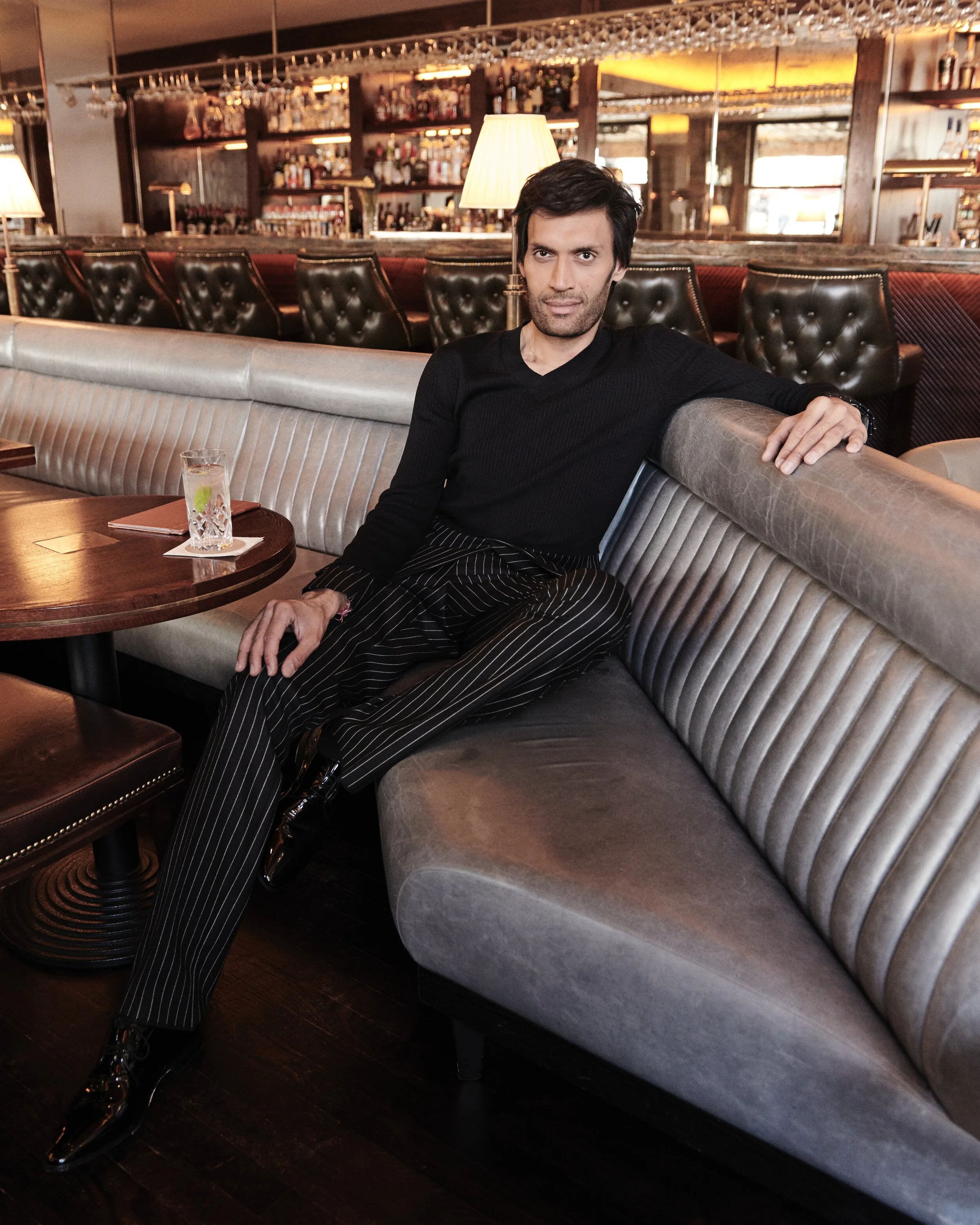 Jeetendr in Burberry