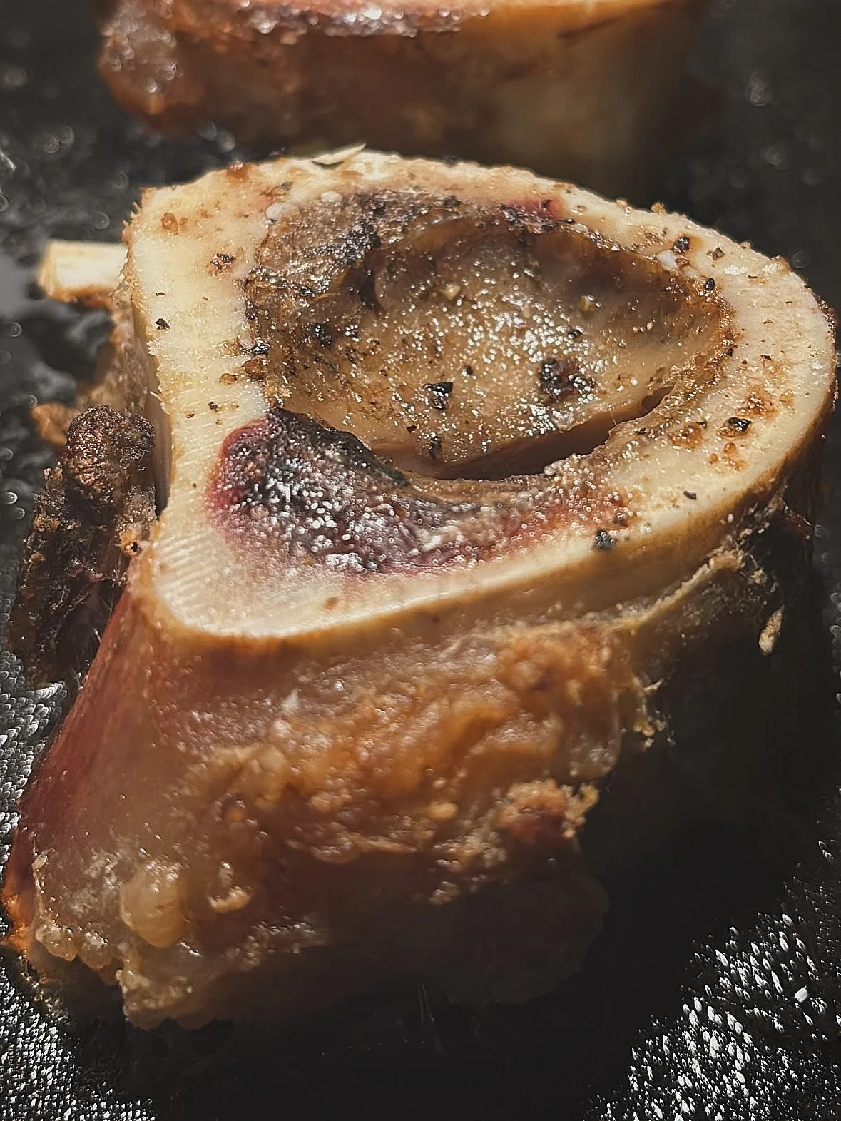 Bone Marrow&bull; A welcome seasonal indulgence 

This buttery marrow is rich in collagen, healthy fats and micronutrients. 

One of the most powerful, nutrient-dense animal fats you can provide your body, that also supports gut health (great for bab