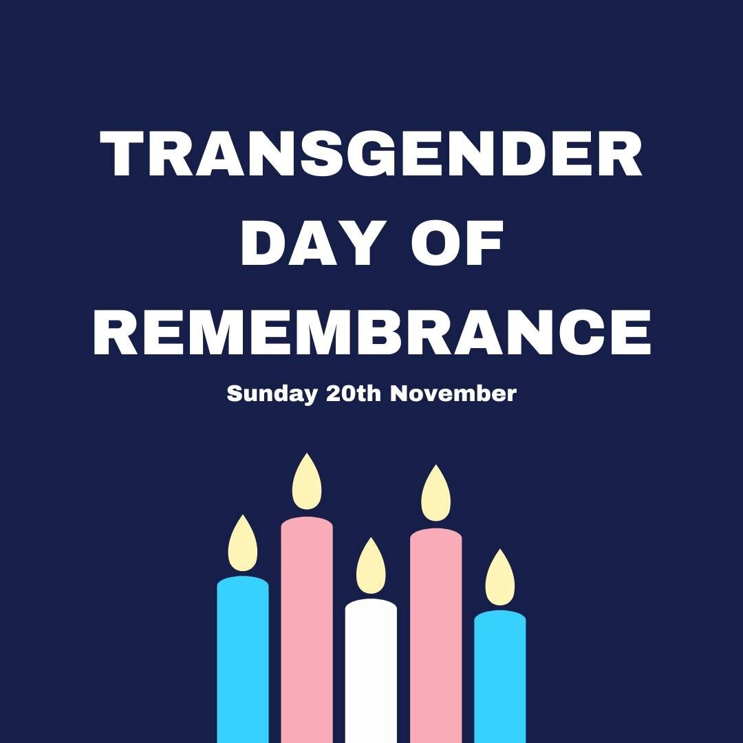 Transgender day of remembrance is an annual day that honours the memory of the transgender people who have lost their lives due to an act of anti-transgender violence. Today is a day of mourning and remembrance. We encourage everyone to take a moment