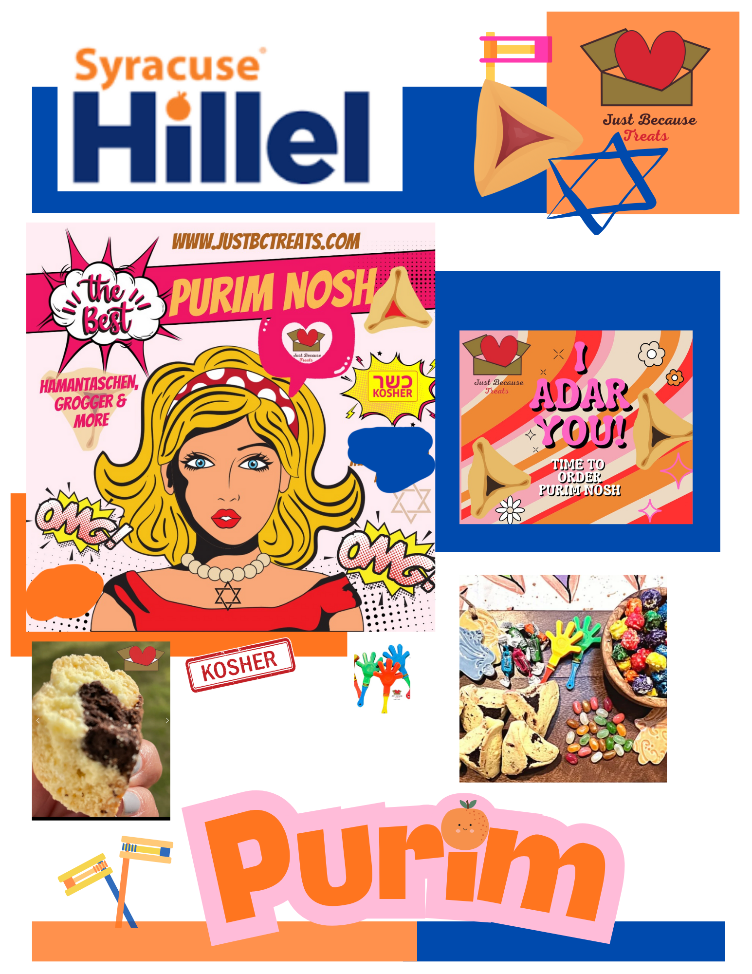 Syracuse Hillel Purim Box 🍊