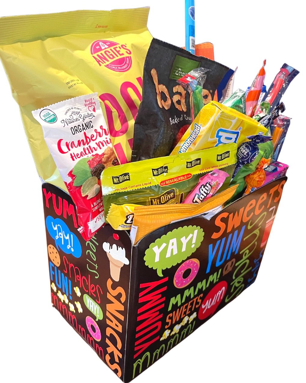 This SNACKLE box full of snacks - HayleyCakes and Cookies