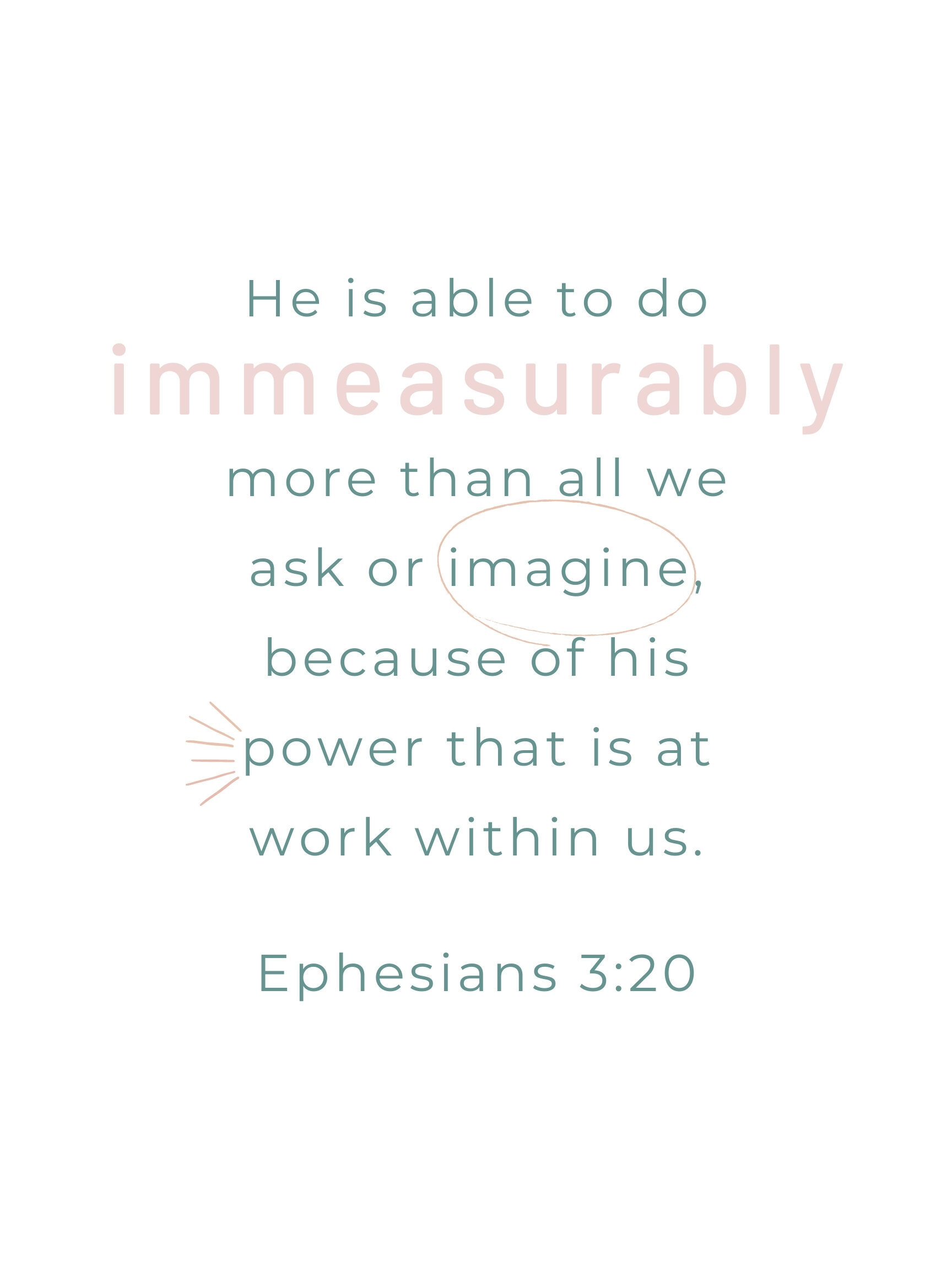 He is able to do immeasurably more than all we ask or imagine, according to his power that is at work within us..jpg