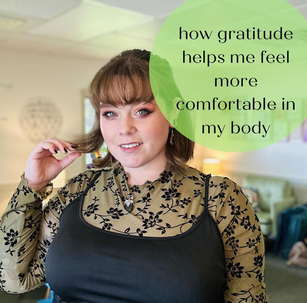 being in a body can be really hard sometimes. I know I'm not the only person who struggles with body image or body dysmorphia. In a culture where bodies are highly judged and critiqued, often for aspects that are outside of a person's control, it can
