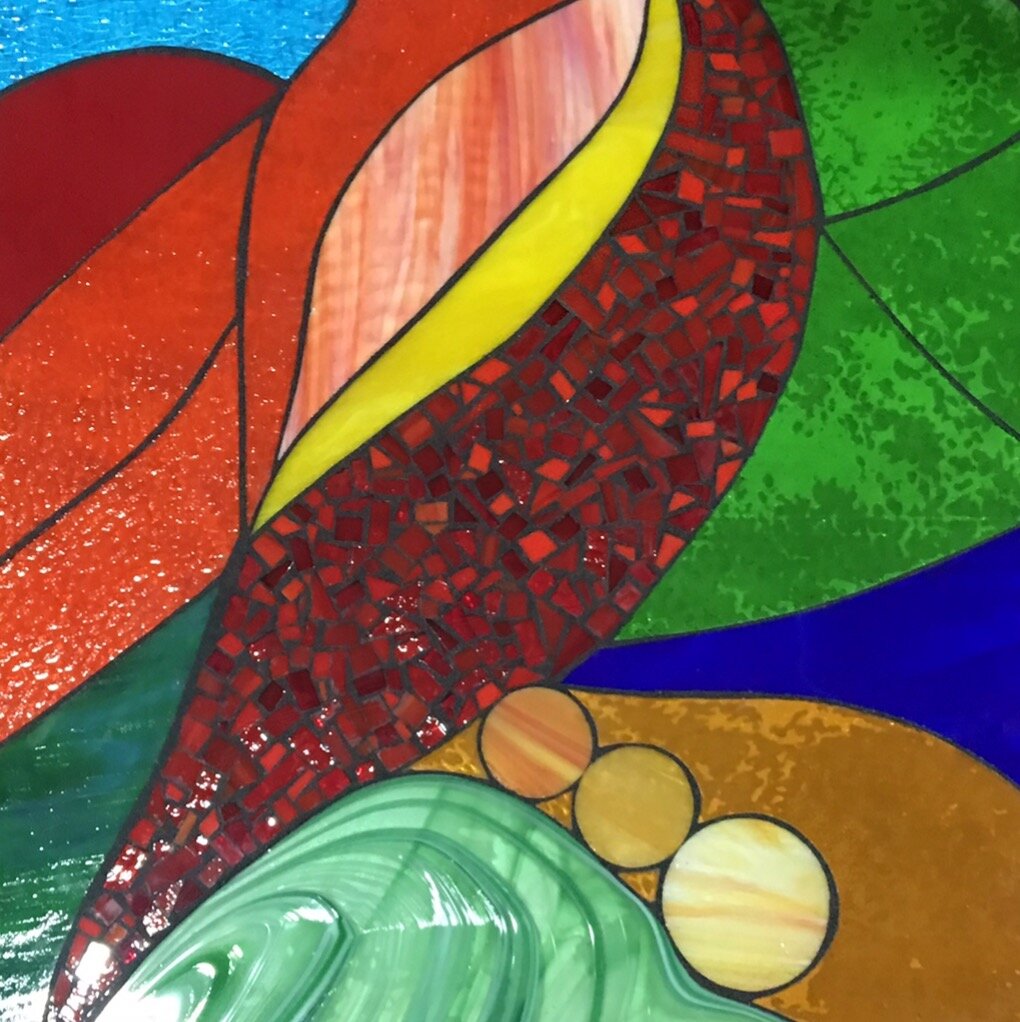 Untitled.  Vitro-Mosaic. - SOLD