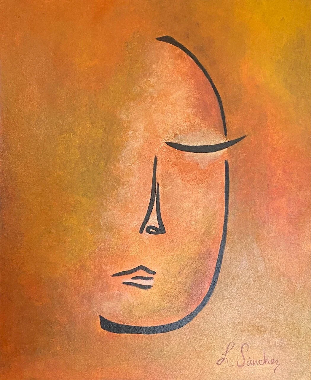 "Otoño"  -  Acrylics on Canvas.  24"X20" - AVAILABLE