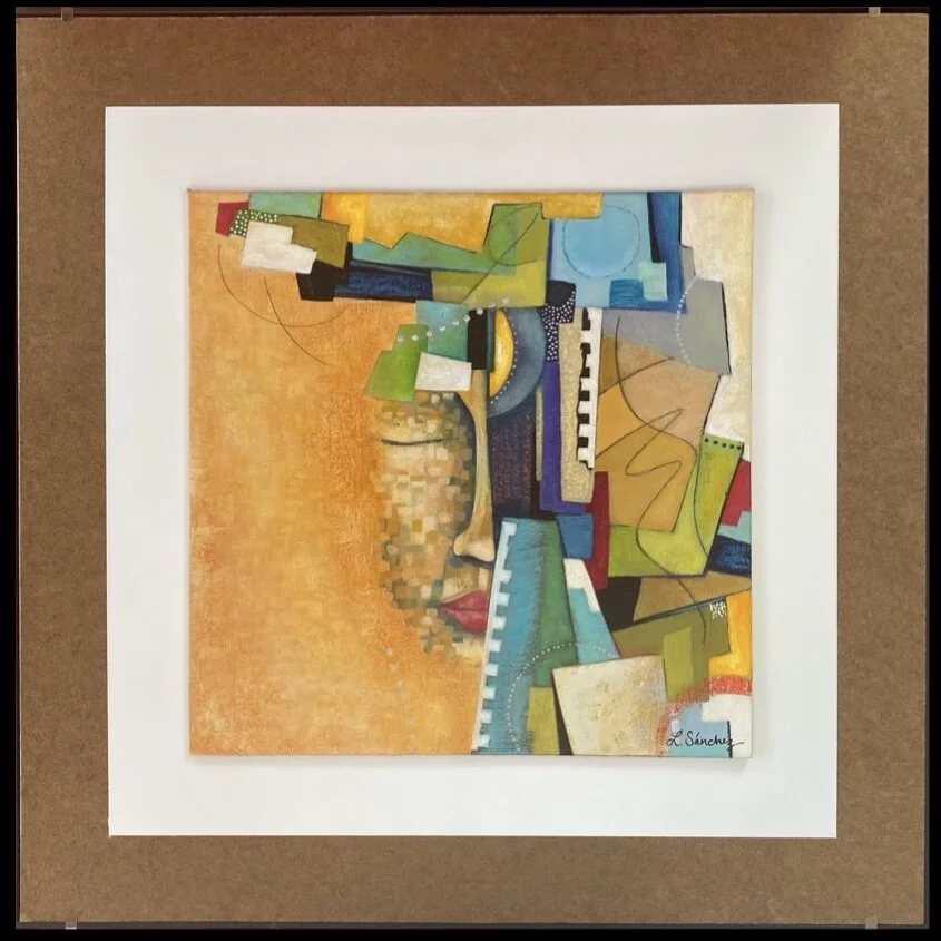 "Desafios"  -  
Mixed Media on Canvas Board.  19.5x19.5
SOLD