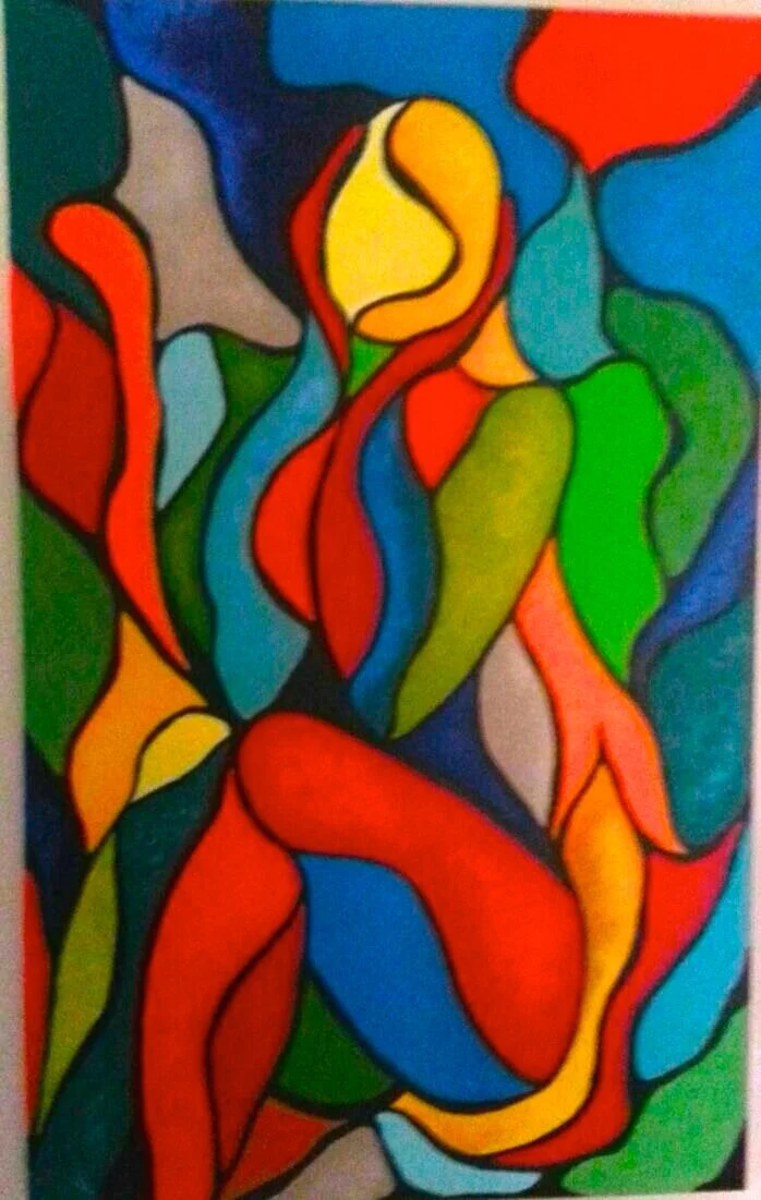 "Rompecabezas"
Acrylic on Canvas.  48"x30"  SOLD