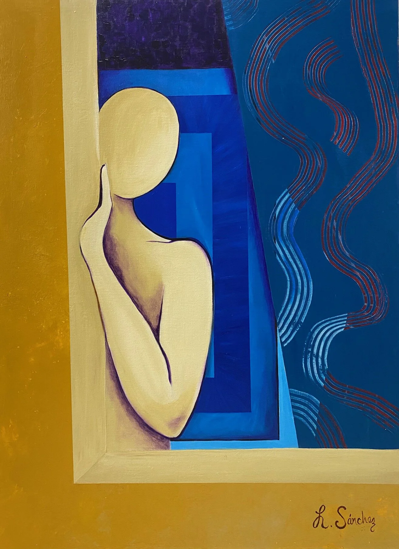 "La Ventana"
Acrylic on Canvas.  36"x24" - SOLD