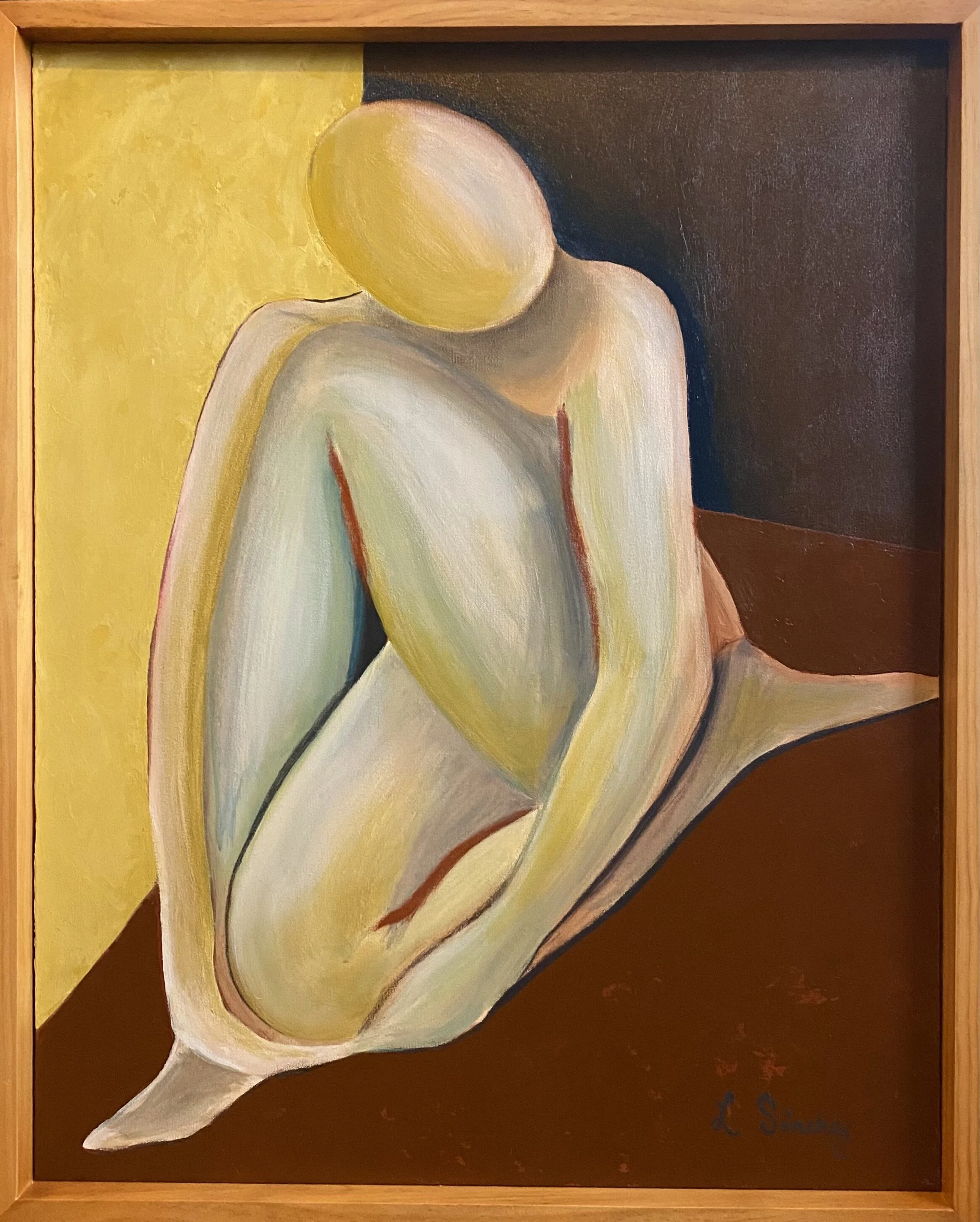 "Soledad II"
Acrylic on Canvas.  30"x24" - AVAILABLE