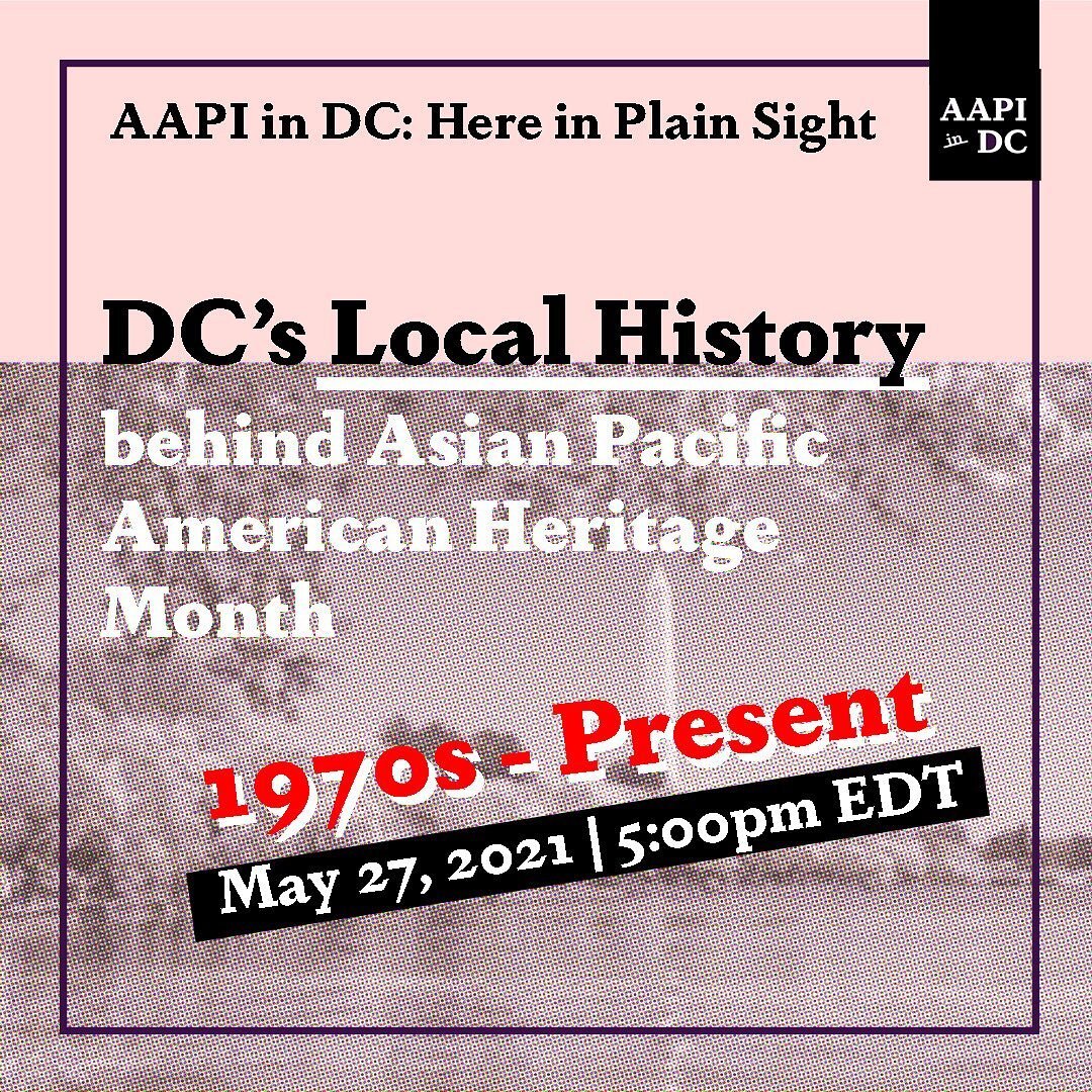 Join us this Thursday, May 27 from 5:00 to 6:15pm ET (with a post-event mix-and-mingle following the formal program).

May is Asian Pacific American Heritage Month (APAHM), the annual celebration and recognition of the Asian Americans and Pacific Isl