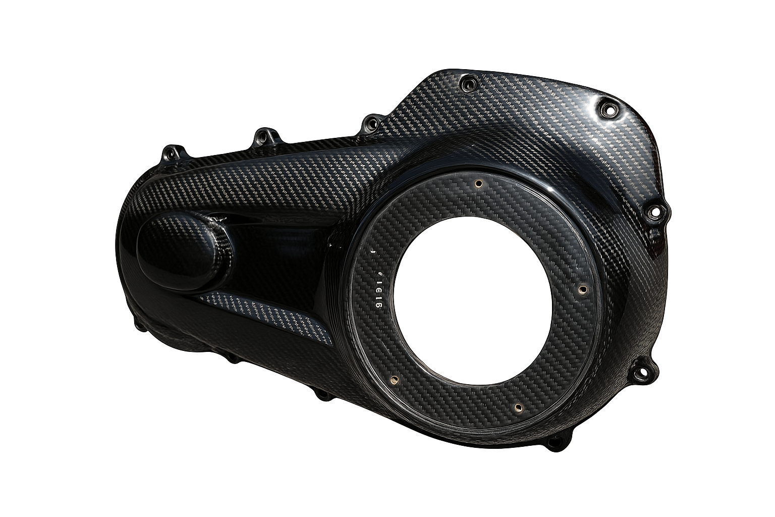 M8 Primary Cover H-D Touring — CARBON VISIONARY