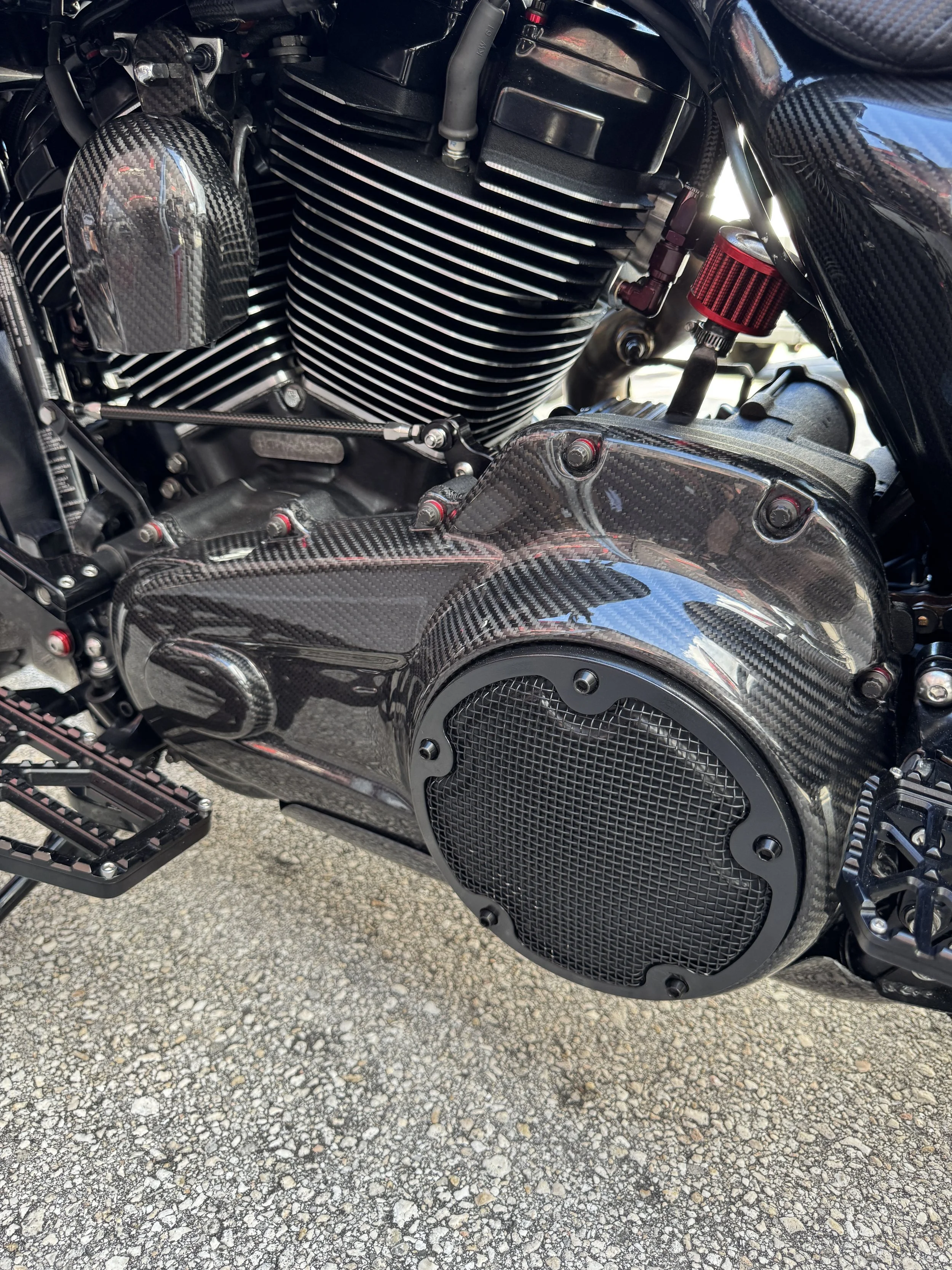 M8 Primary Cover H-D Touring