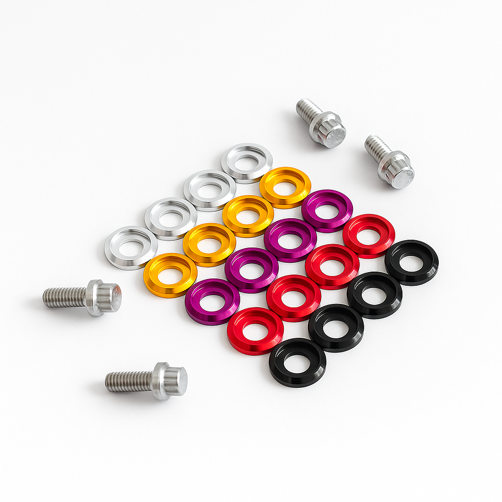 24+ Road Glide Windshield ARP 12 Point Head Bolts & Washers Kit