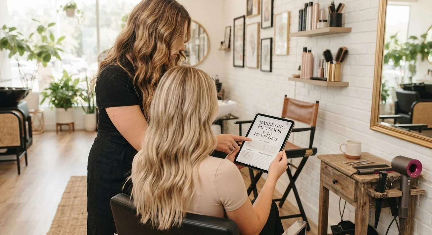 The Marketing Playbook for Solo Beauty Pros