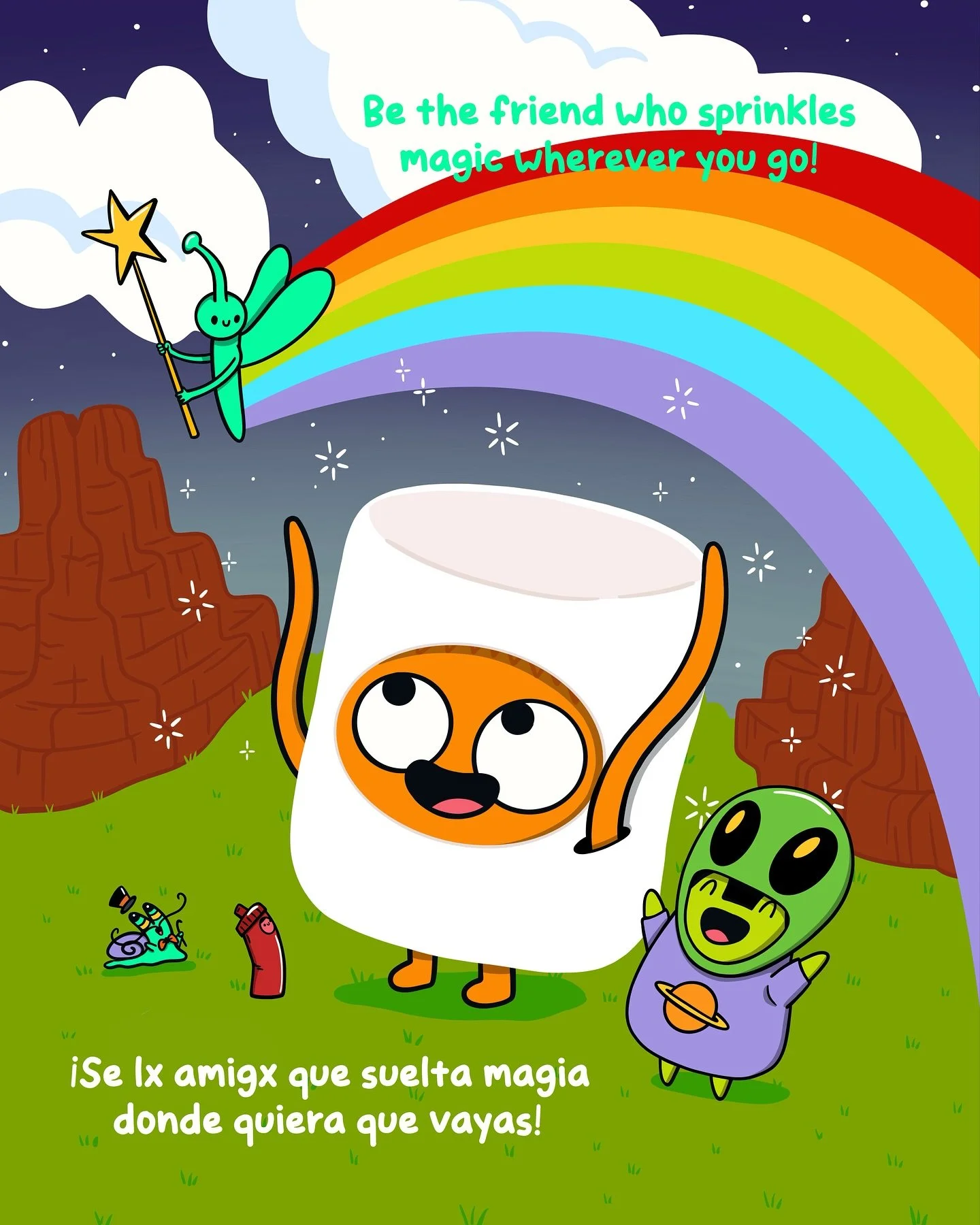 It’s almost Halloween ππ» Twitch, Mystic Weenie and friends have already picked out their costumes. And look! They met a Halloween fairy who loves to sprinkle the magic of positivity for all her friends π§‍βοΈπ β¨β¨β¨ What do you think of eve