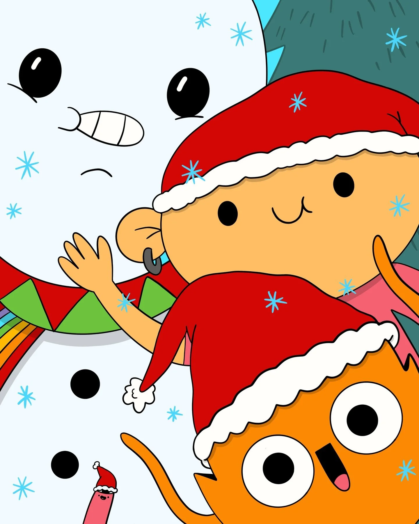 Happy Holidays everybody!🎄❄️☃️✨ Hope yall have been enjoying quality time with loved ones and eating good food. 

I wanted to express my gratitude for your ongoing friendship and support on here 🫶🏽 You guys&rsquo; kind words help keep me goin ☺️✏️