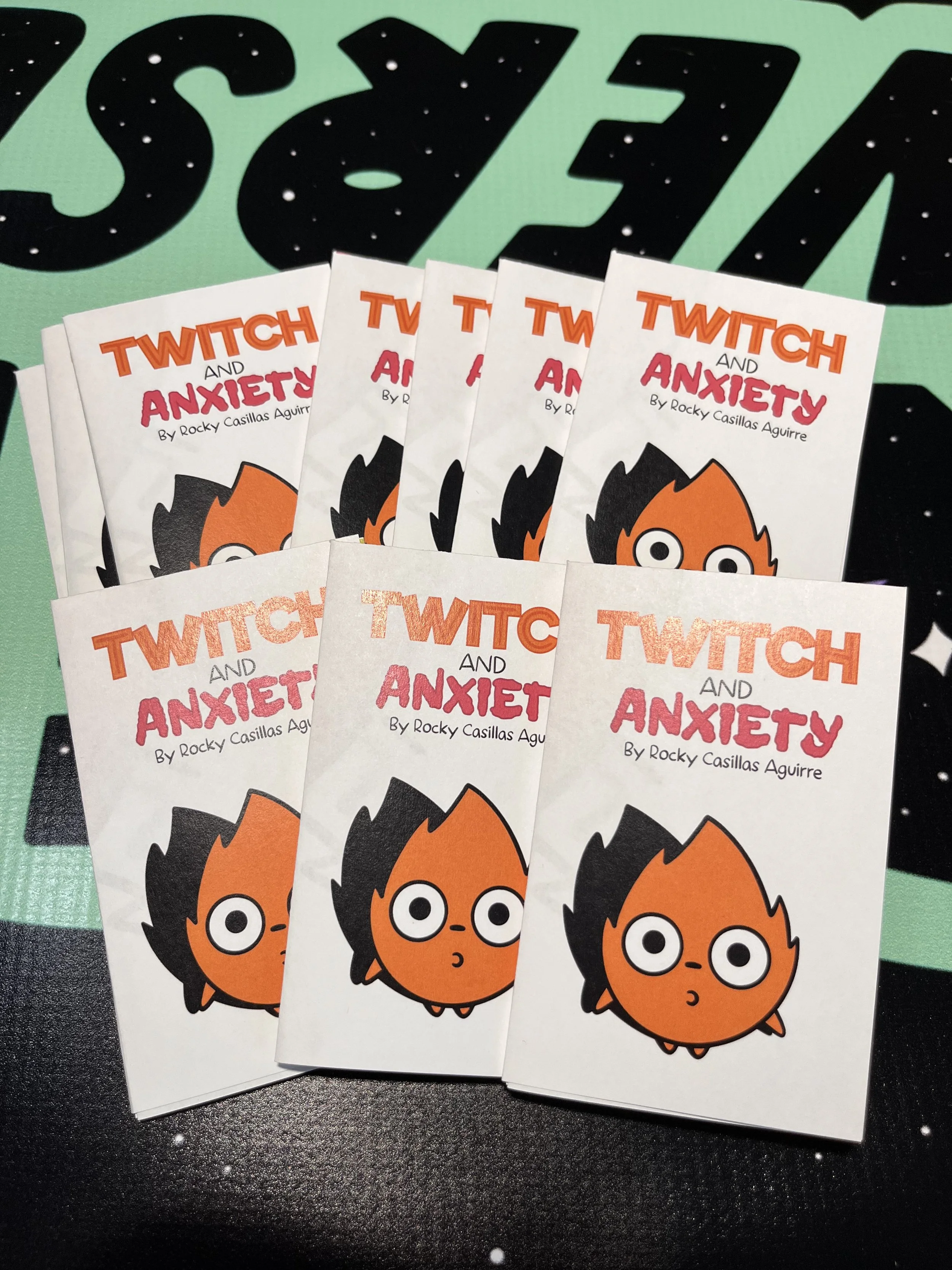 Twitch and Anxiety Zine