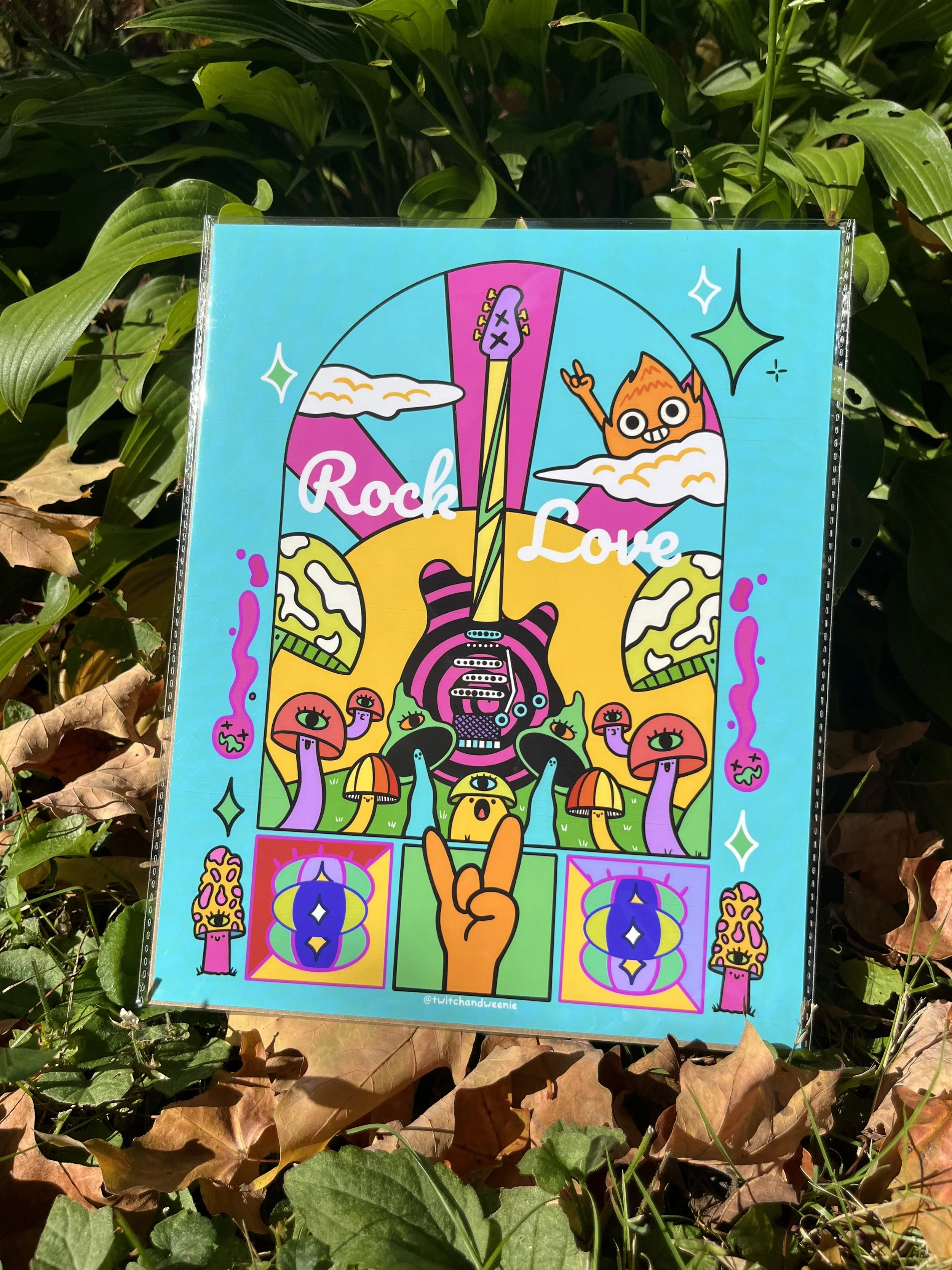 Rock Love 8x10 Print