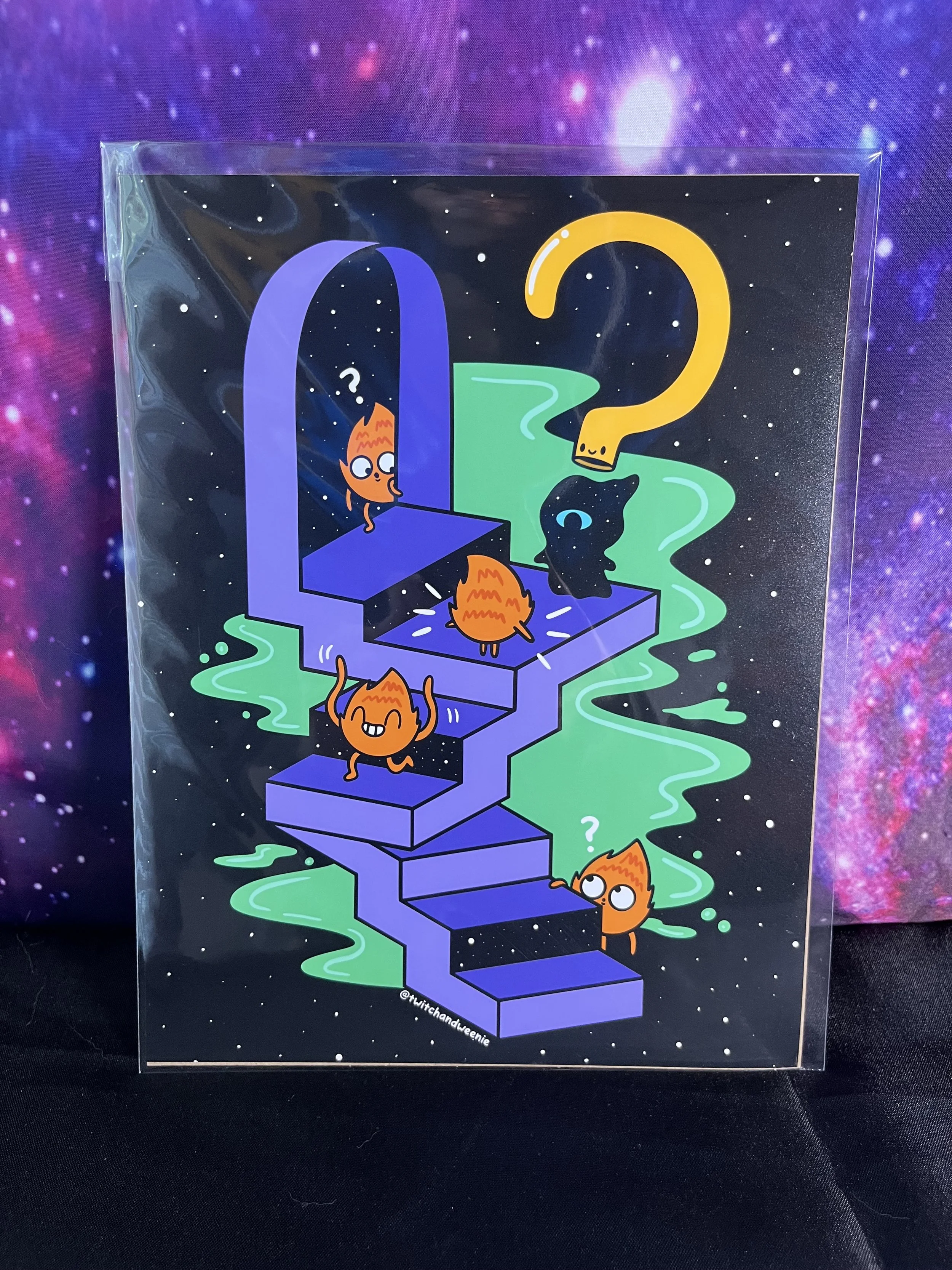 Step Into the Unknown 8.5x11 Print