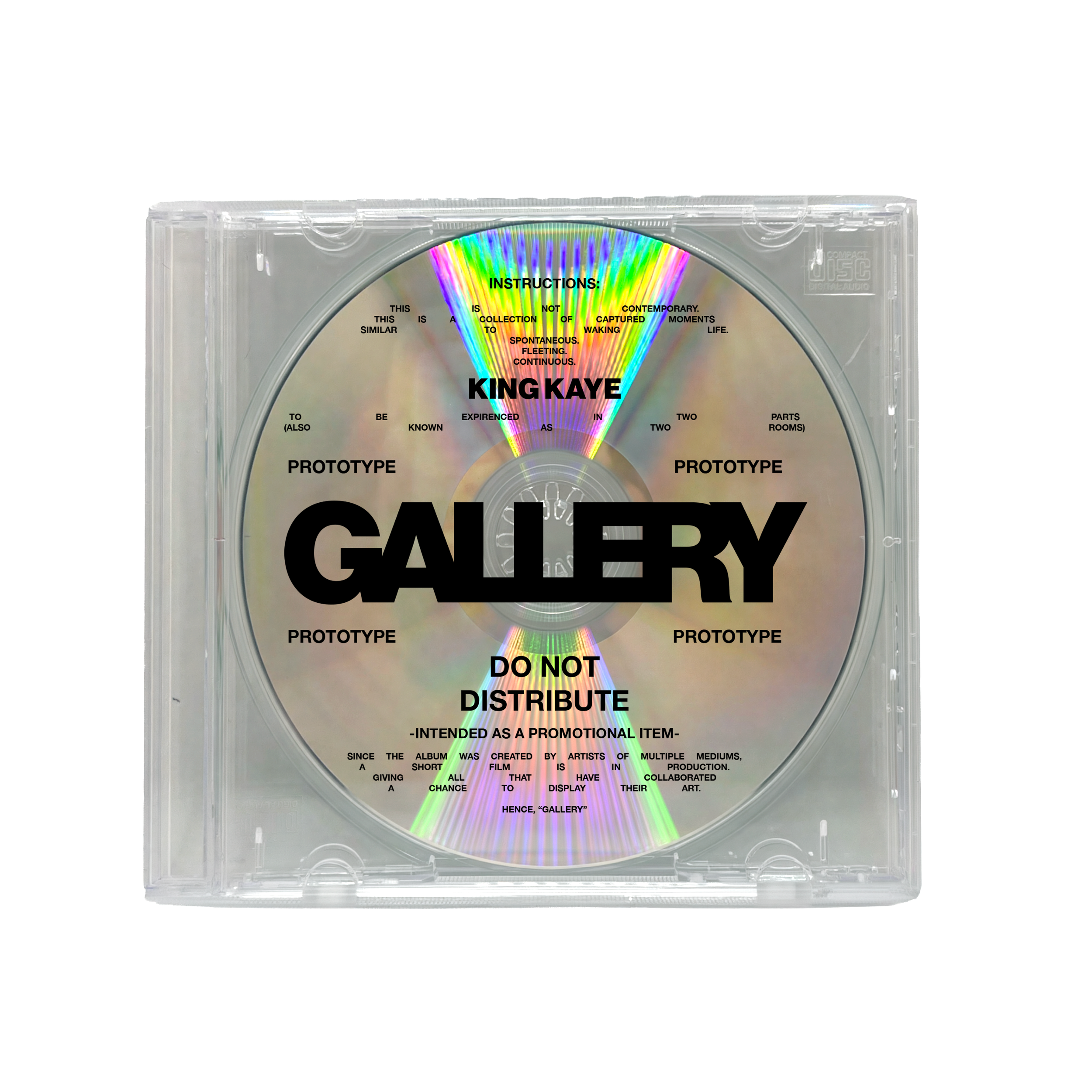 GALLERY - Physical CD (Pre-Sale)