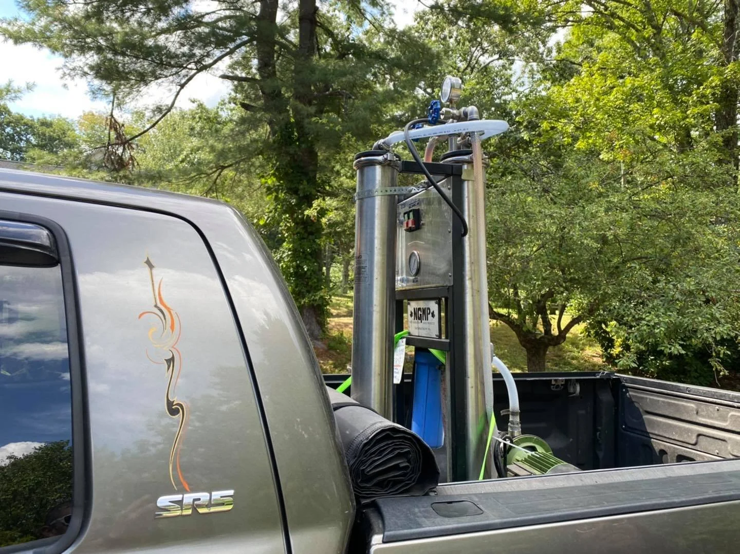 Our “new” RO after its trip from NY.