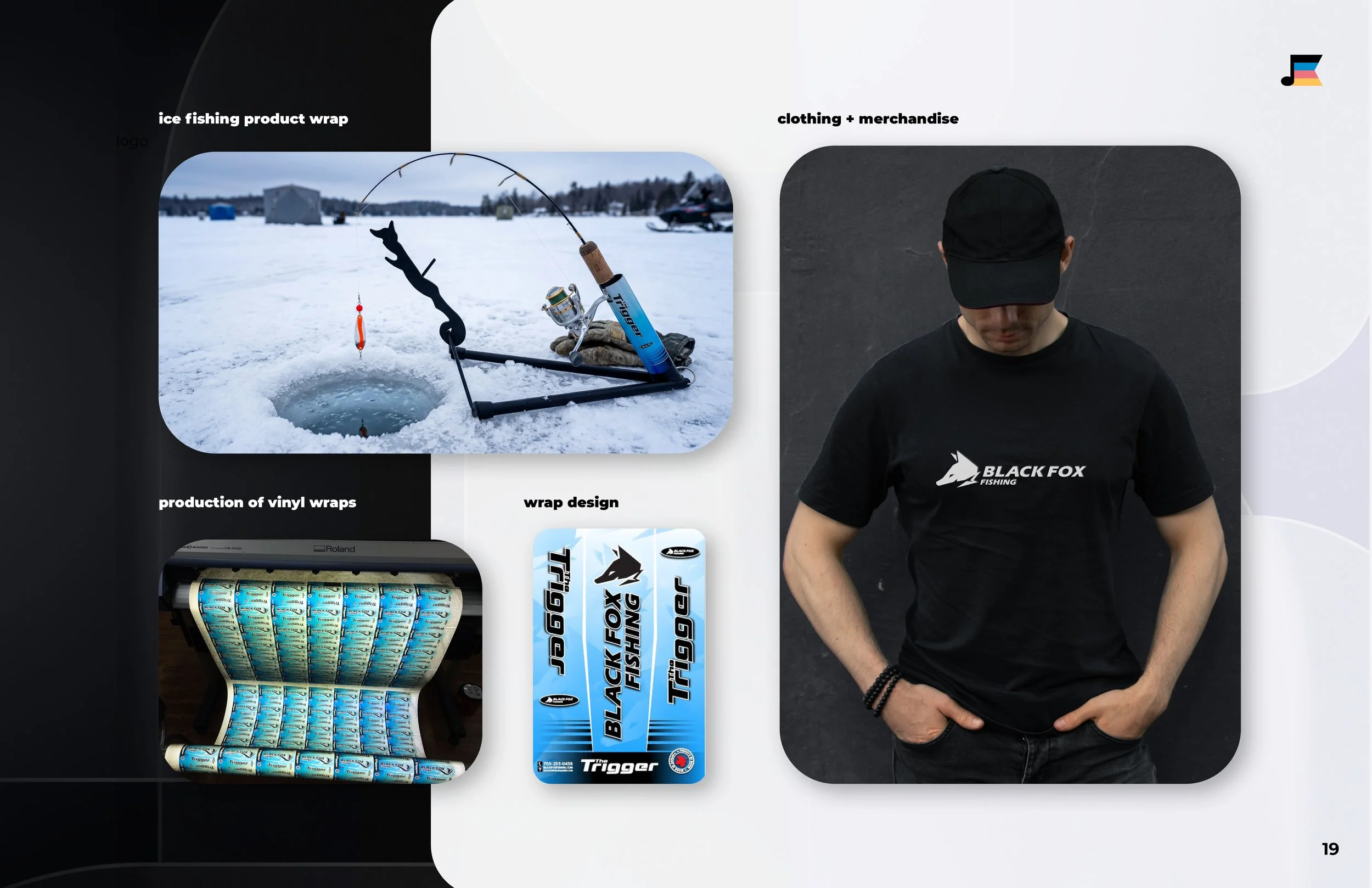 ice fishing rod wrap design