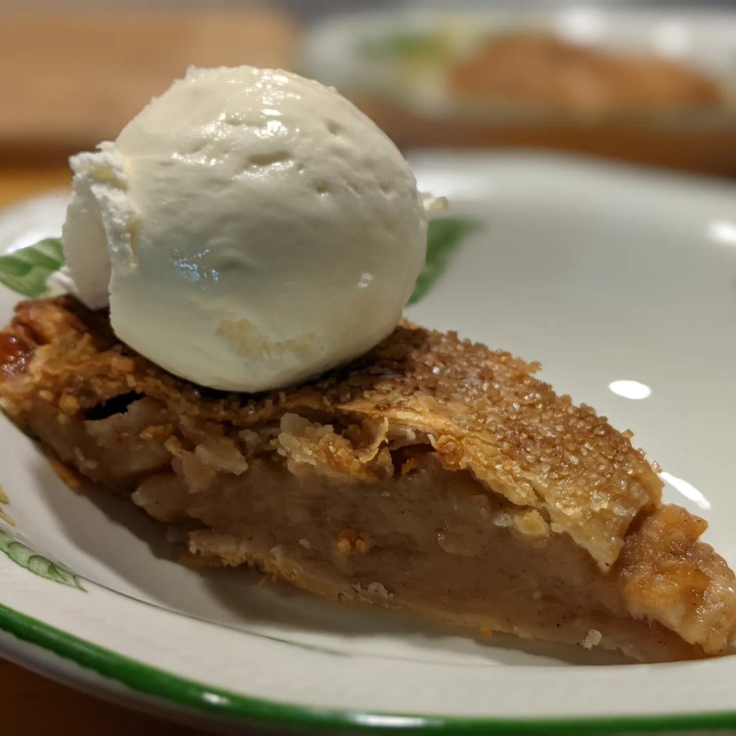 Every morning I say I'm going to go out for a jog and I never do.

It's a running joke.

📸: @wyattswickedgoods scratch-made apple pie with vanilla ice cream

#getthegoods #applepie #icecream #dessert #running #runningjoke #newhampshire #newhampshire